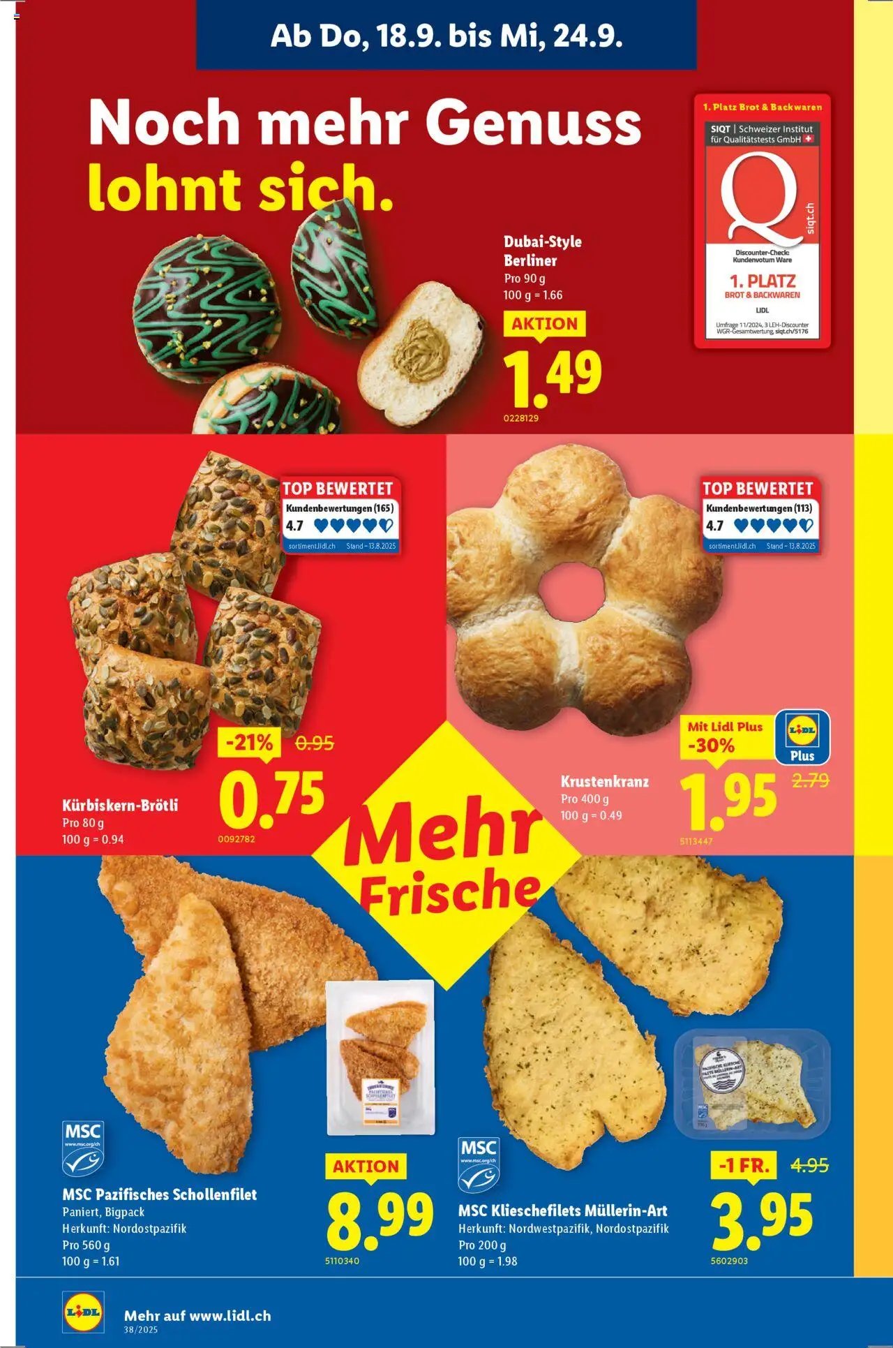 Lidl Aktionen (2025-09-18 - 2025-09-24)