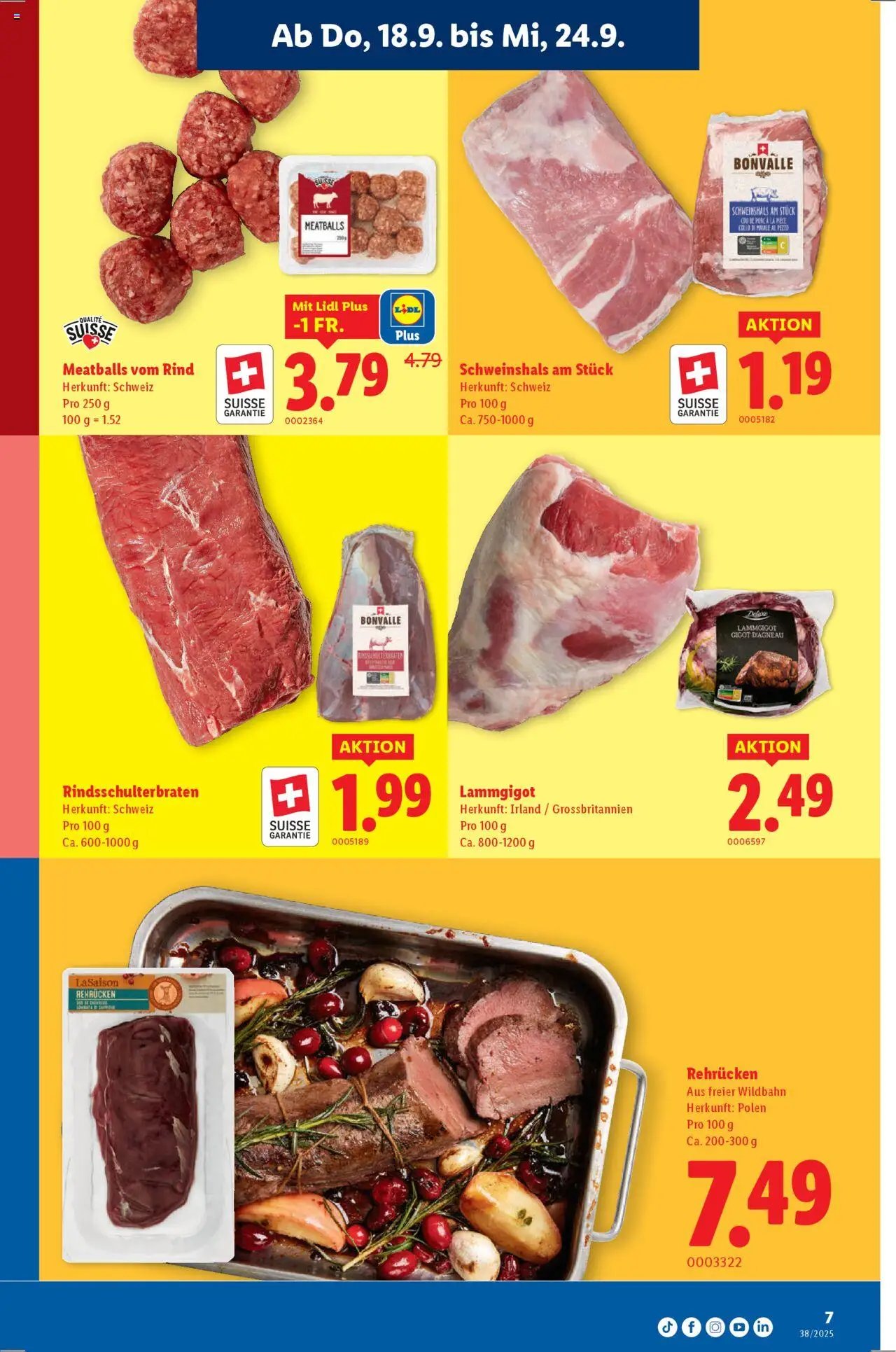 Lidl Aktionen (2025-09-18 - 2025-09-24)