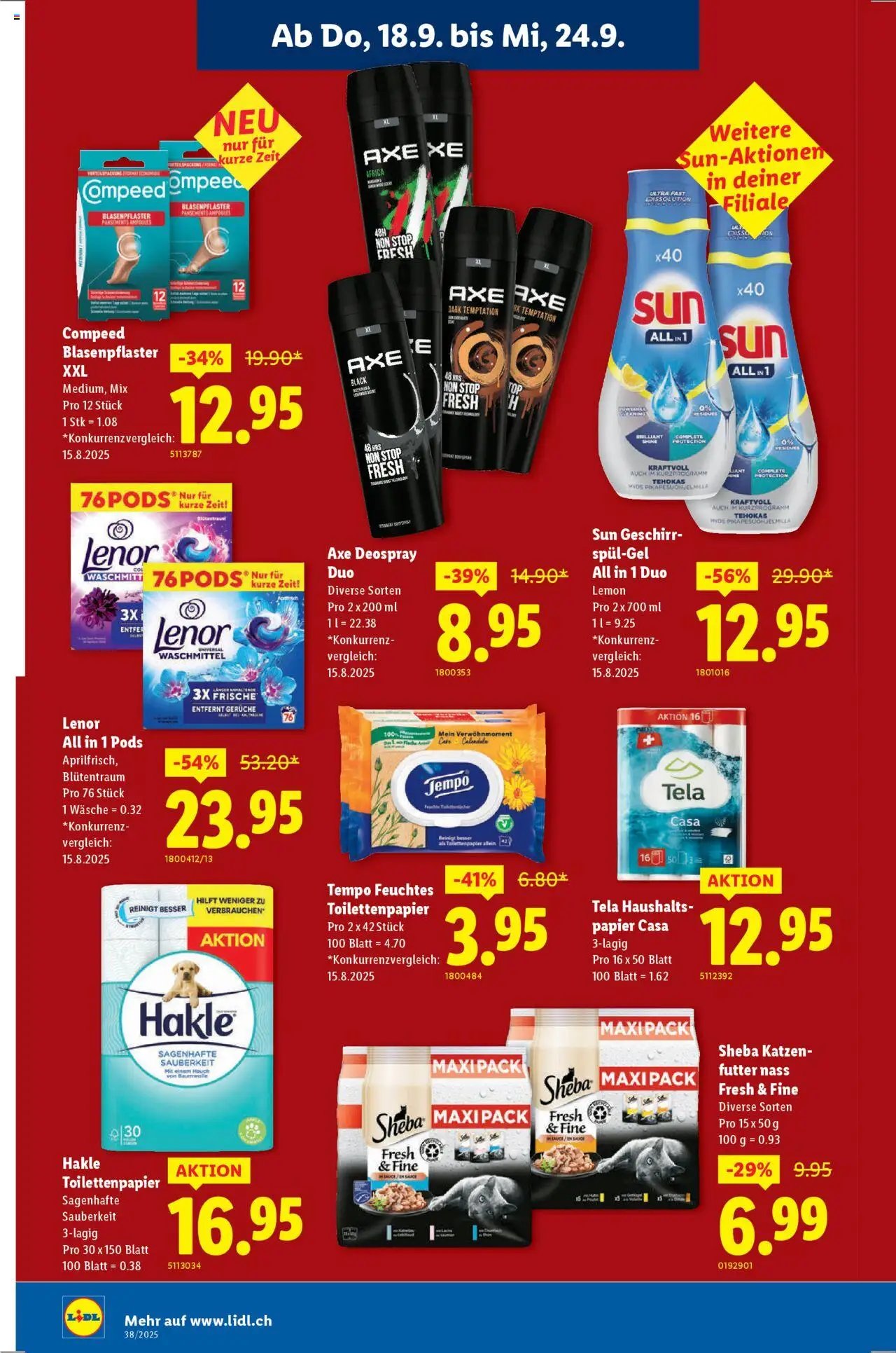 Lidl Aktionen (2025-09-18 - 2025-09-24)