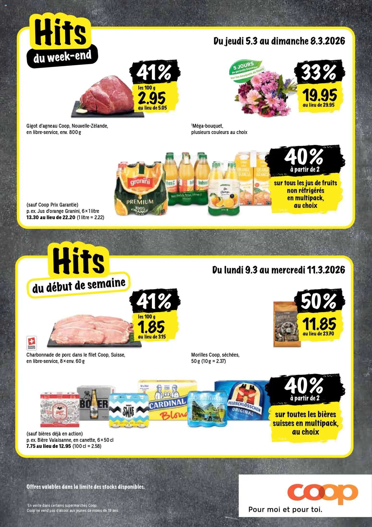 Coop aktionen FR (2026-03-05 - 2026-03-11) | 20