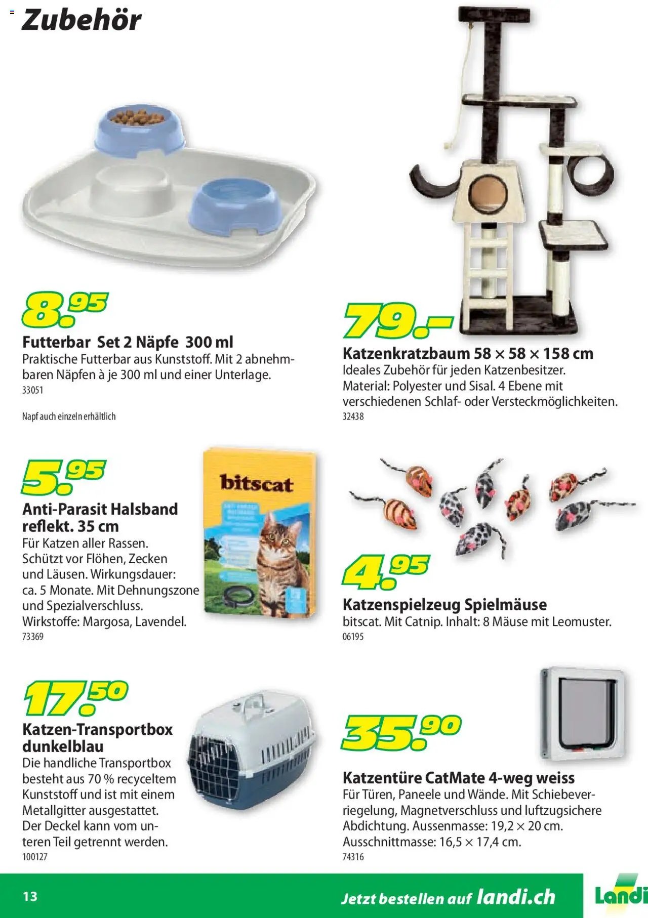 Landi Aktionen bitscat (2025-01-02 - 2025-12-31) | 13