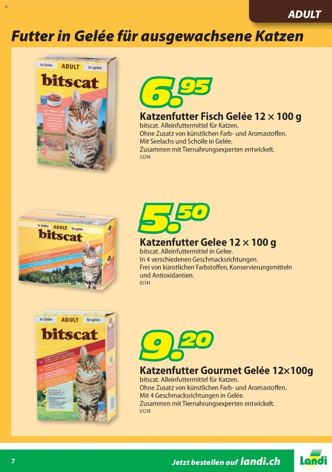 Landi Aktionen bitscat (2025-01-02 - 2025-12-31) | 7
