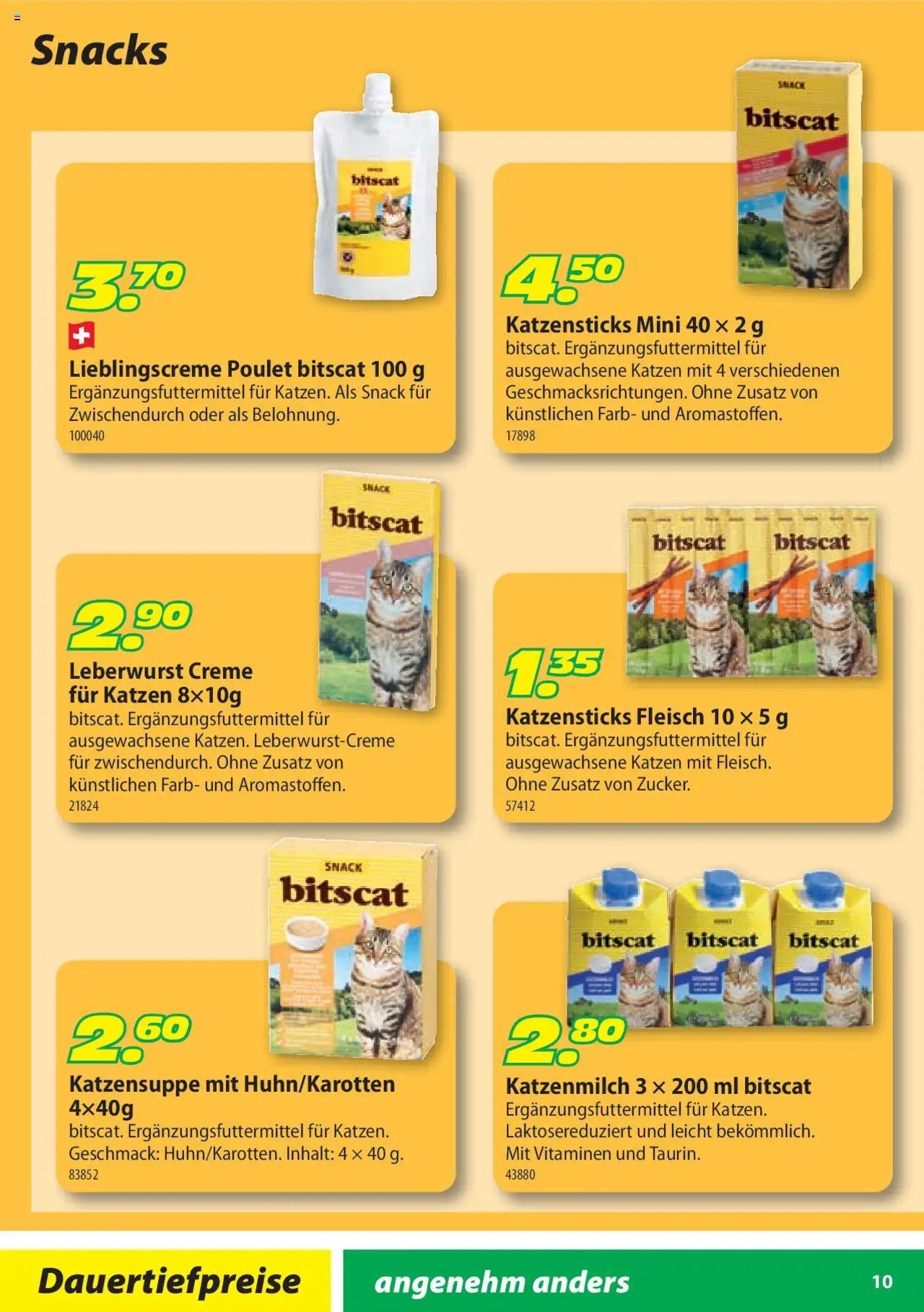 Landi Aktionen bitscat (2025-01-02 - 2025-12-31) | 10