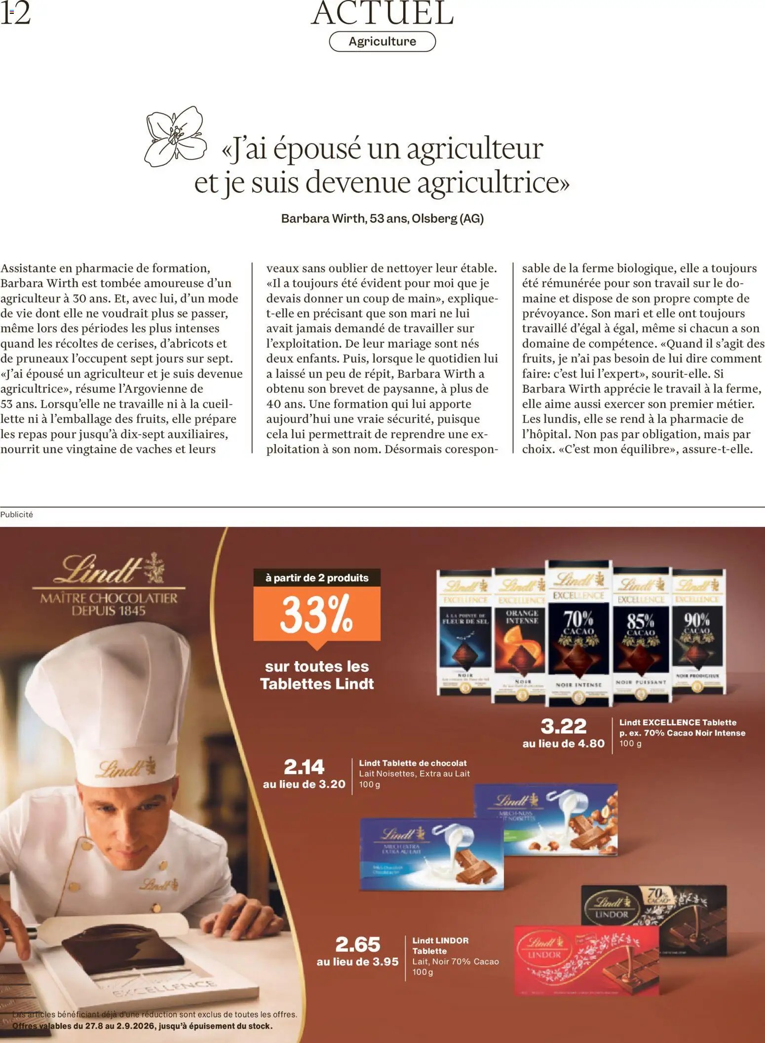 Migros aktionen Magazine FR