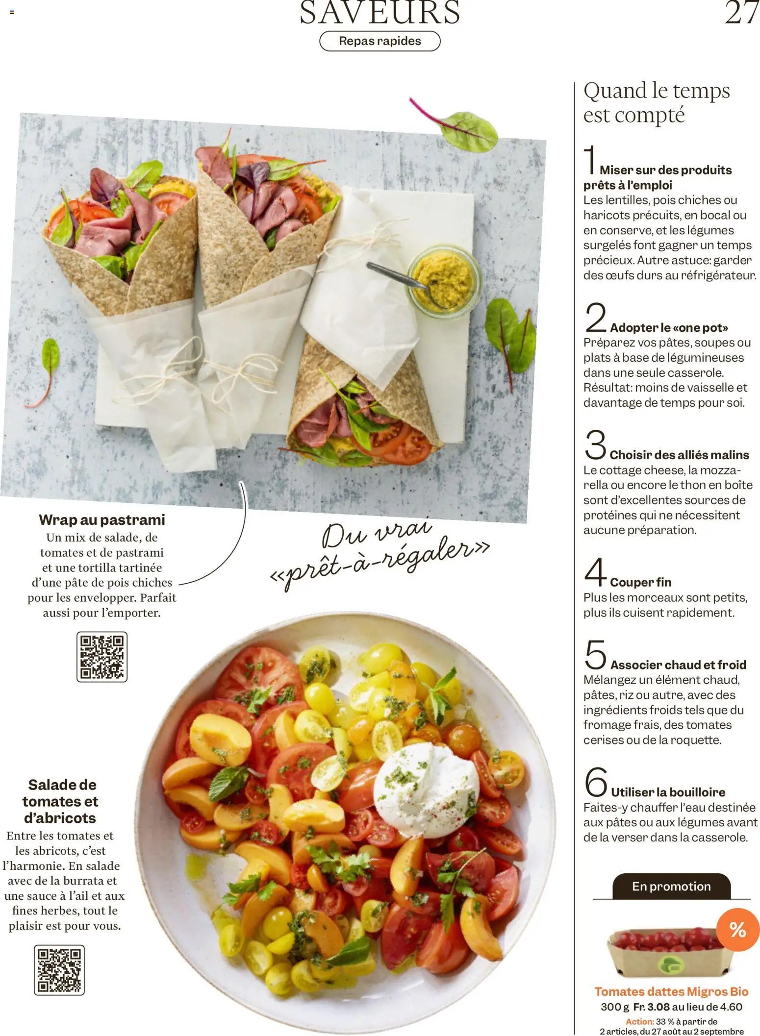 Migros aktionen Magazine FR