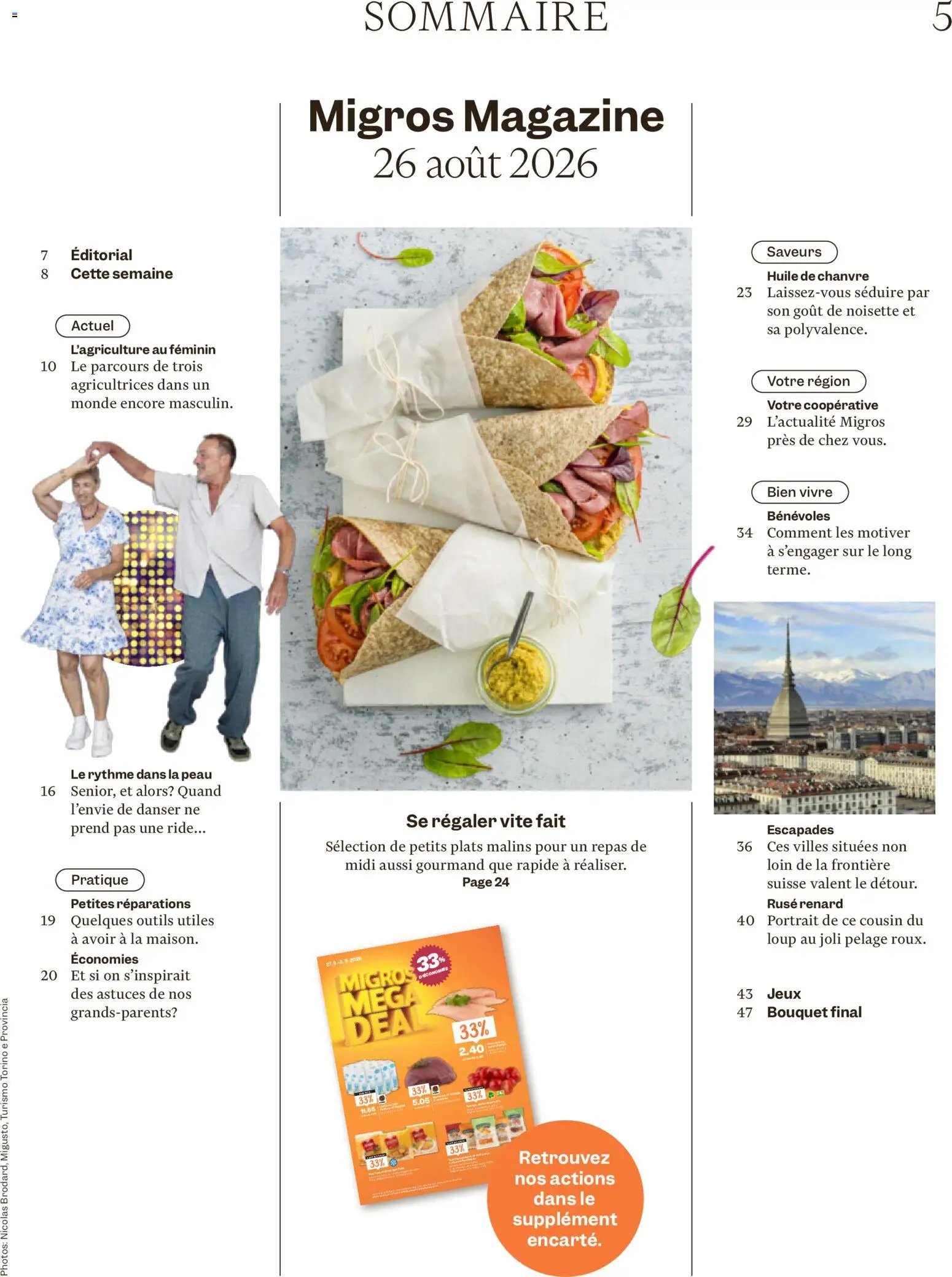 Migros aktionen Magazine FR