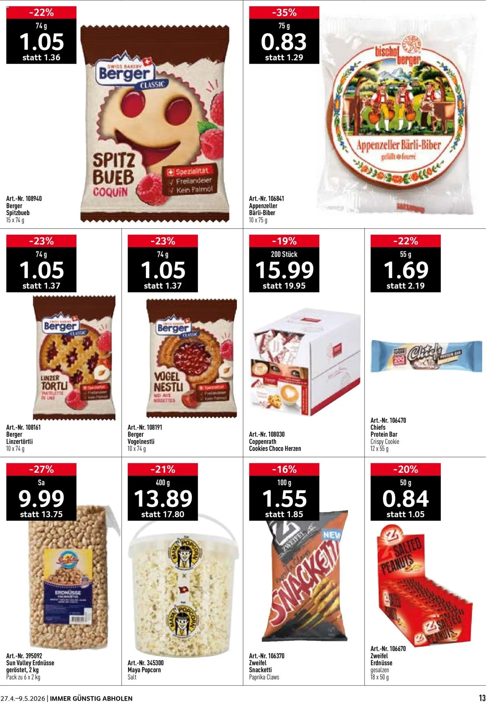 Prodega aktionen Kiosk (2026-04-27 - 2026-05-09)