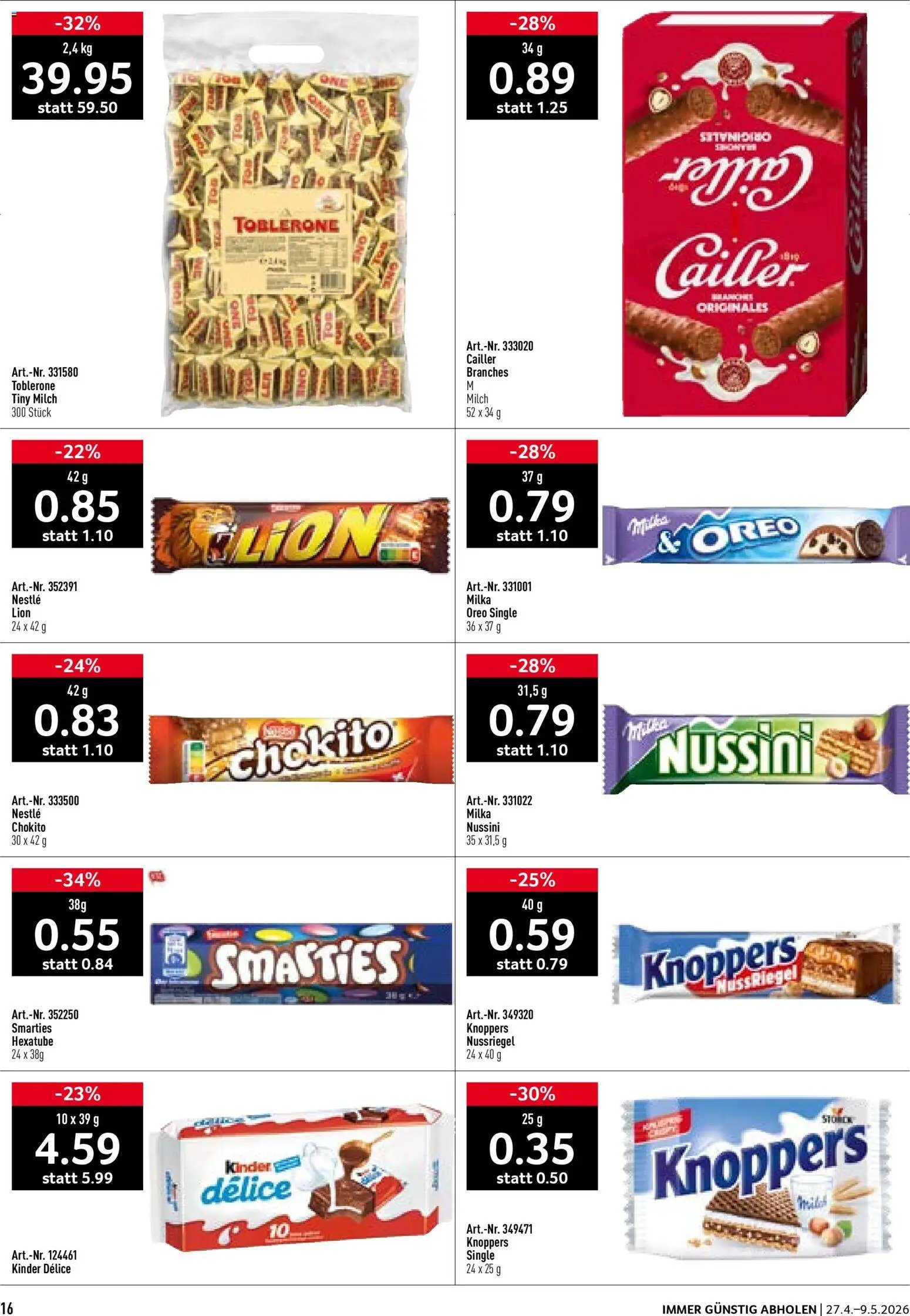 Prodega aktionen Kiosk (2026-04-27 - 2026-05-09)