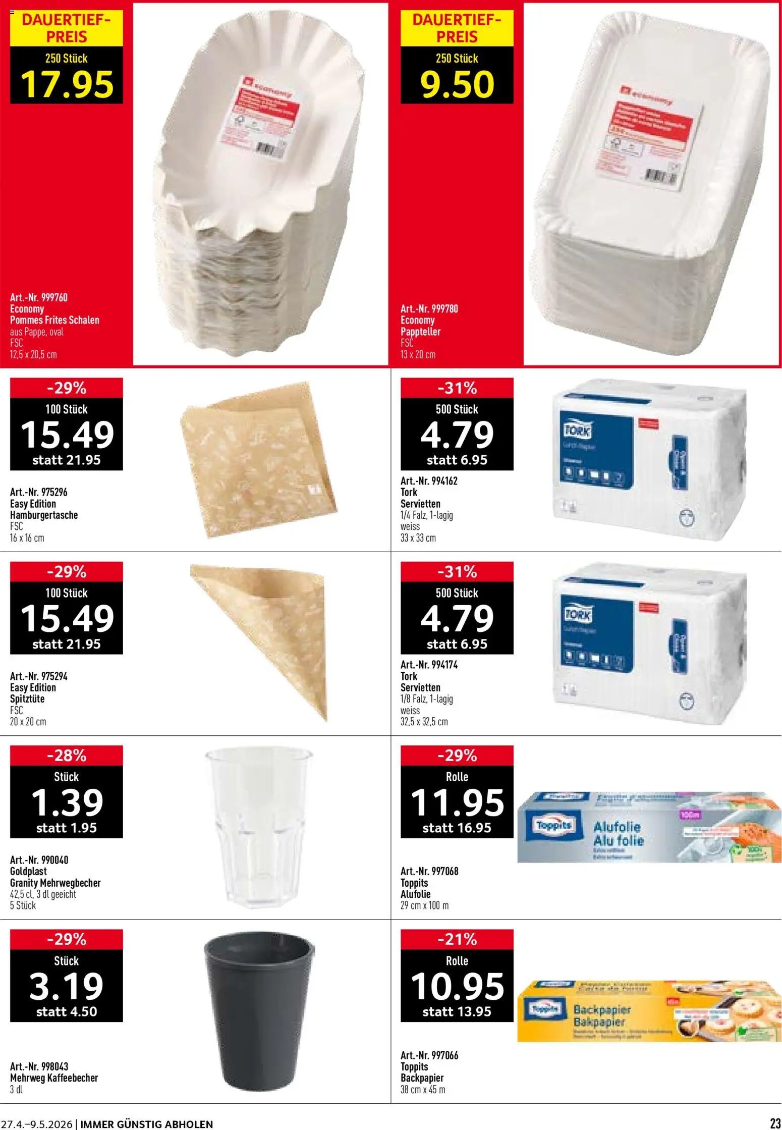 Prodega aktionen Kiosk (2026-04-27 - 2026-05-09)