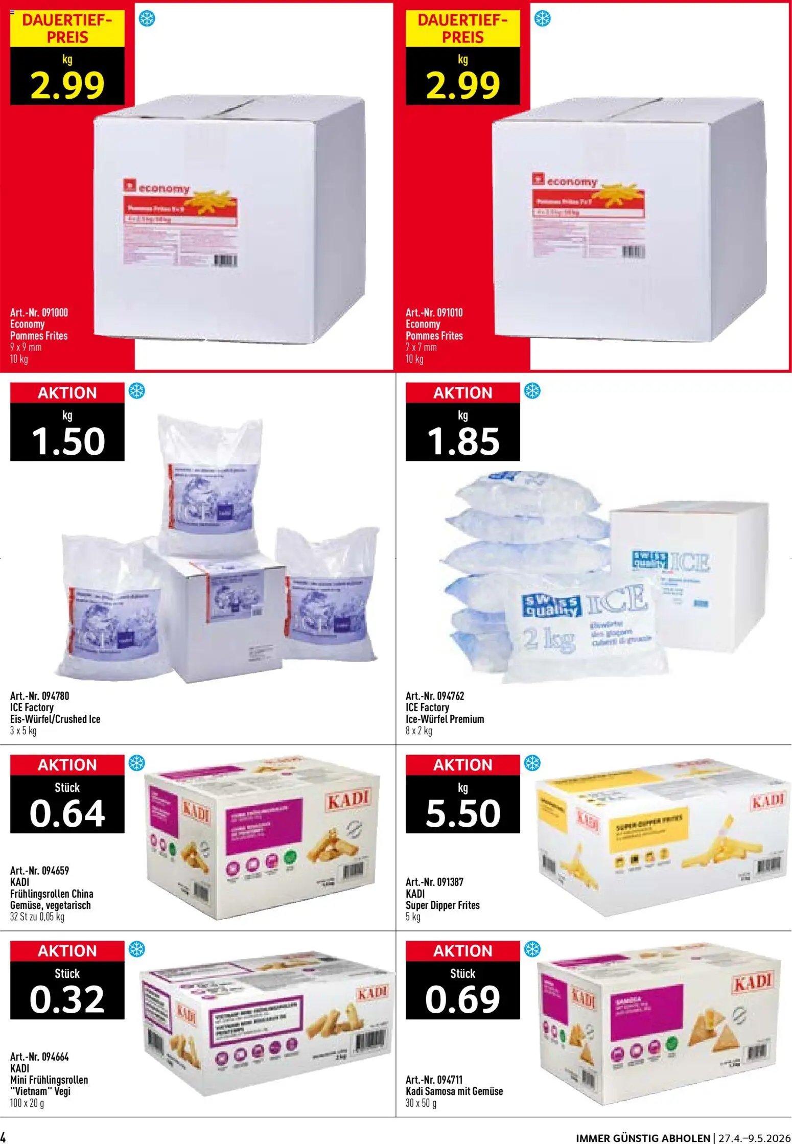 Prodega aktionen Kiosk (2026-04-27 - 2026-05-09)