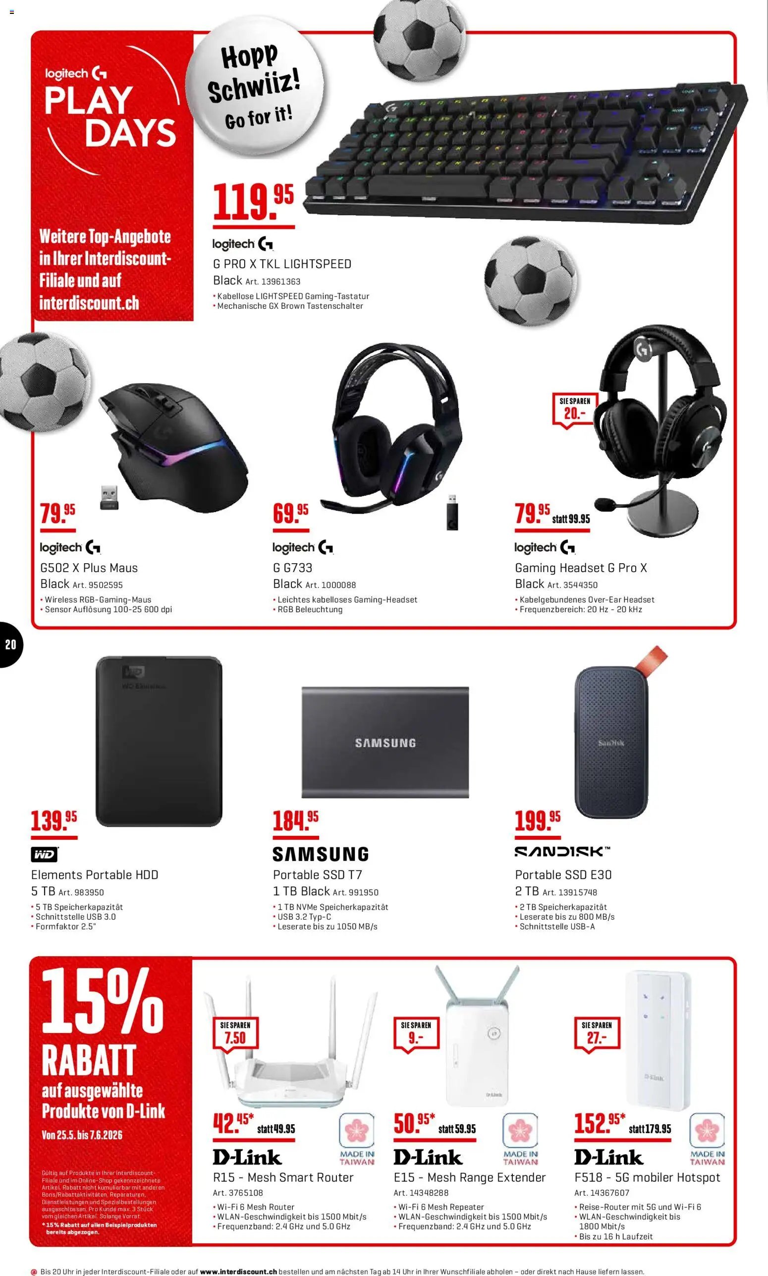 Interdiscount aktionen (2026-05-25 - 2026-06-07)