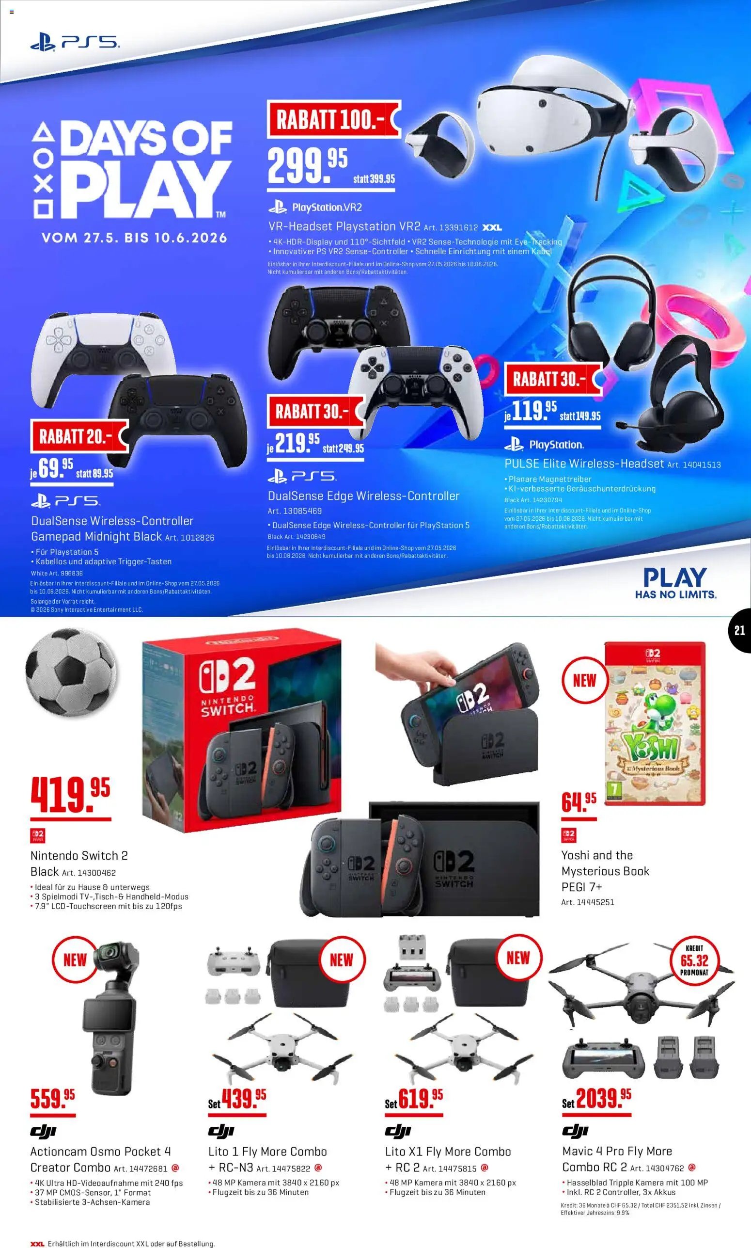 Interdiscount aktionen (2026-05-25 - 2026-06-07)