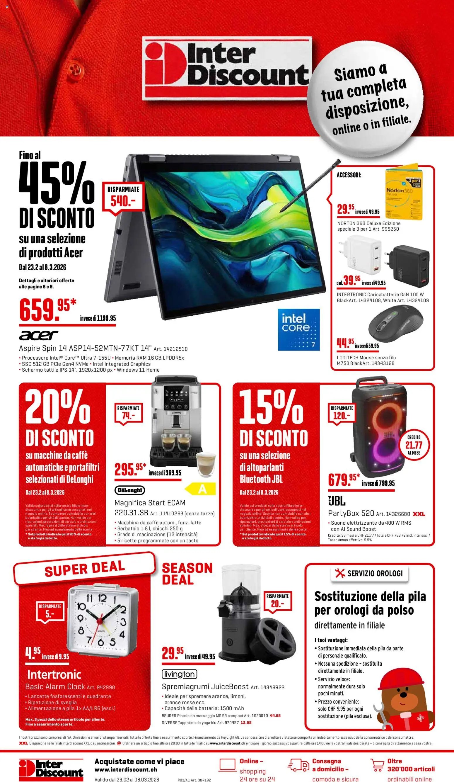 Interdiscount Aktionen IT (2026-02-23 - 2026-03-08) | 20