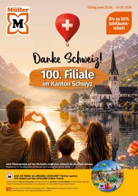 Müller aktionen Danke Schweiz