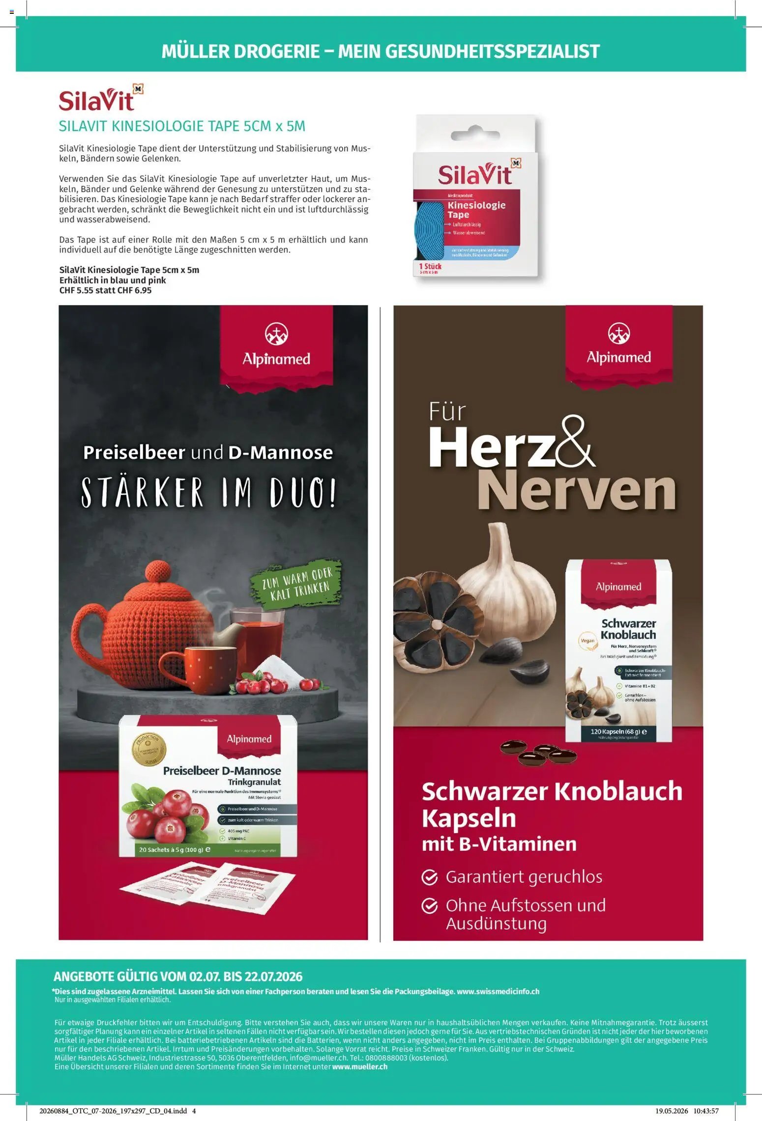 Müller aktionen Gesundheit