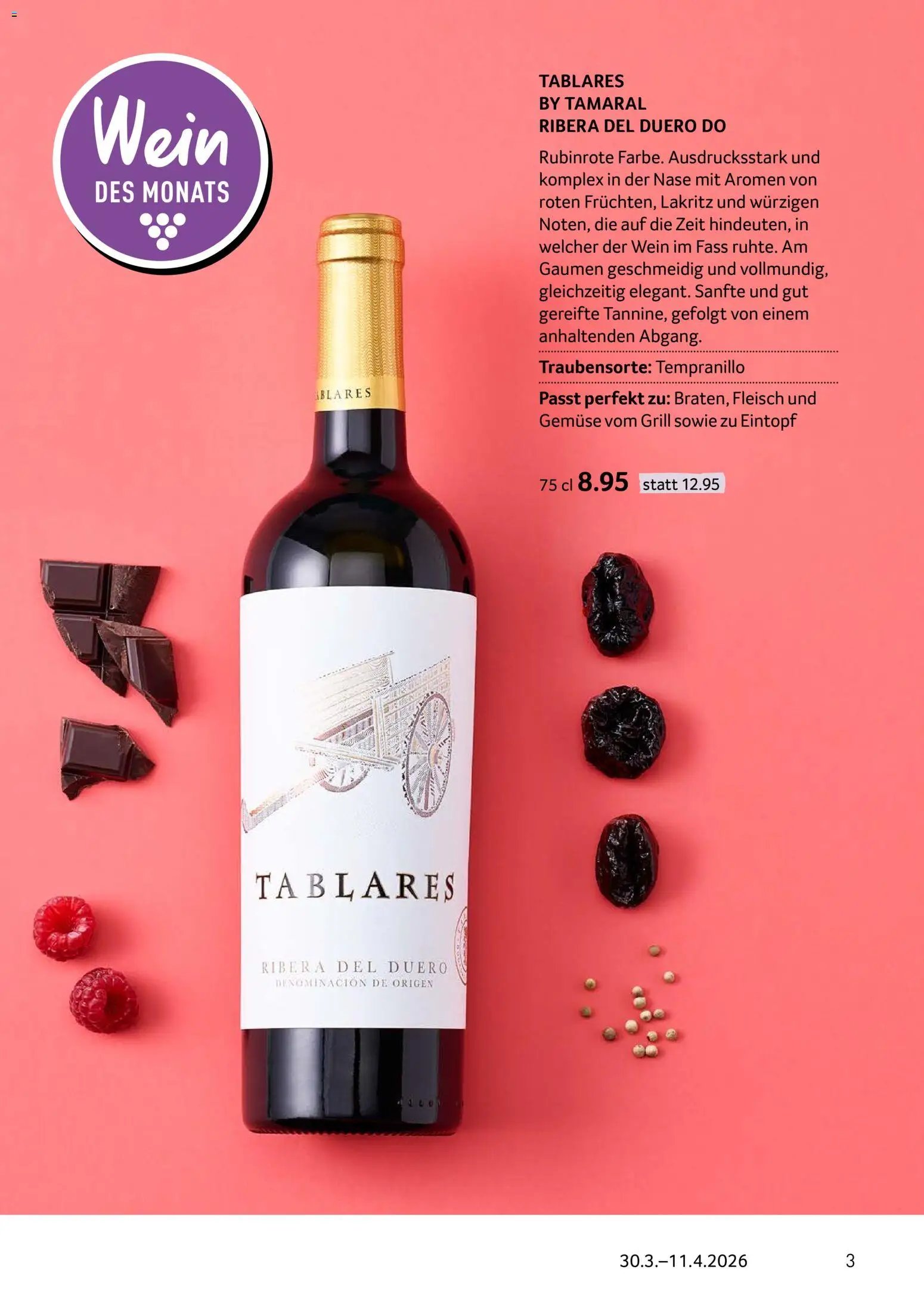 Prodega aktionen Enoteca (2026-03-30 - 2026-04-11) | 3