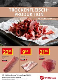 Prodega Aktionen Trockenfleisch-Produktion (2025-10-13 - 2025-11-29)