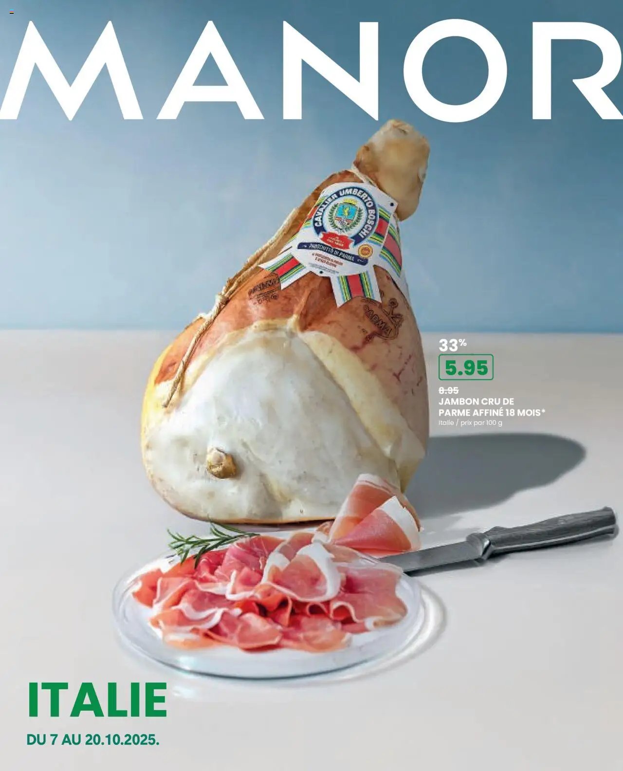 Manor Aktionen Italie (2025-10-07 - 2025-10-20) | 1