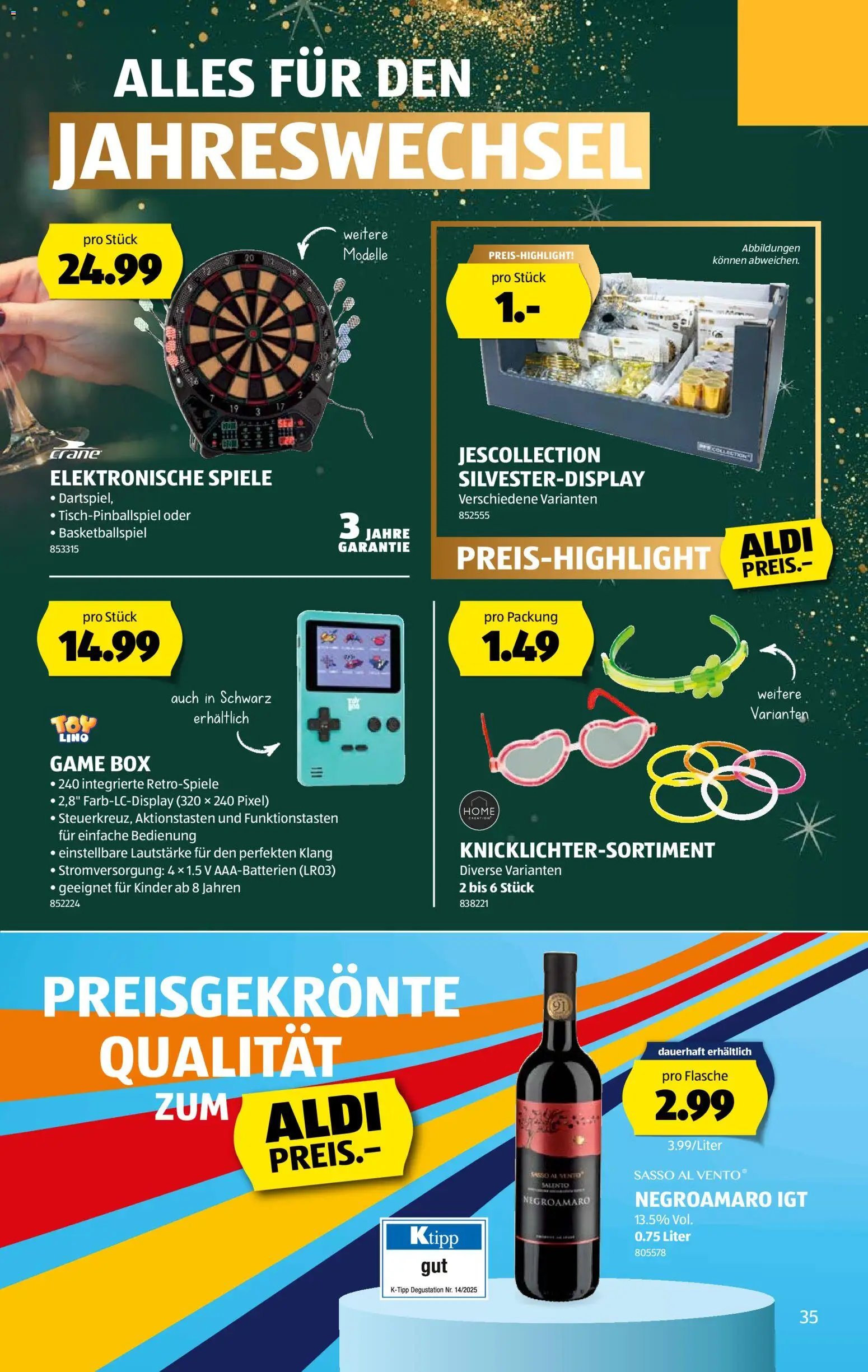 Aldi Aktionen (2025-12-18 - 2025-12-23) | 35