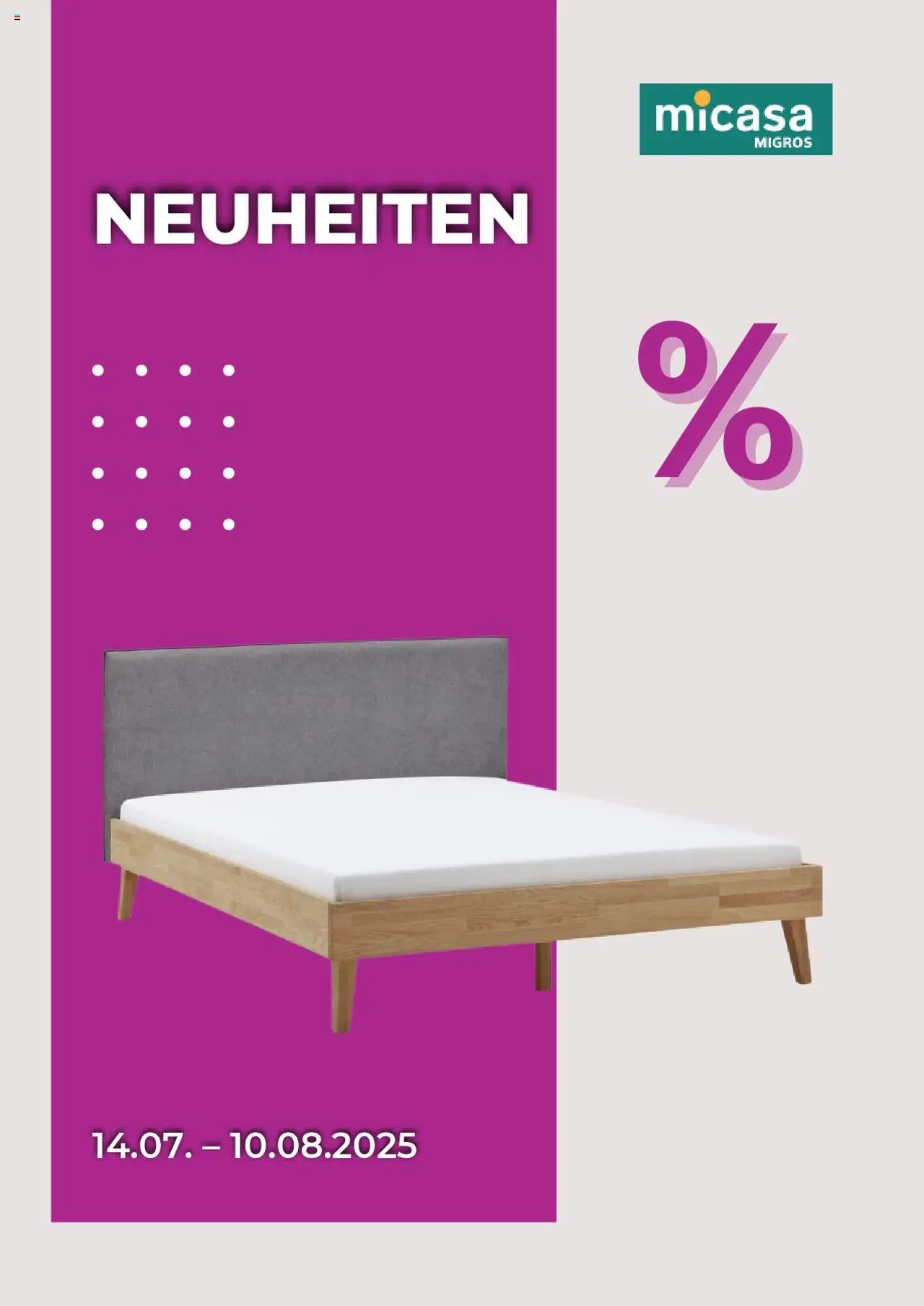 micasa Aktionen (2025-07-14 - 2025-08-10) | 1