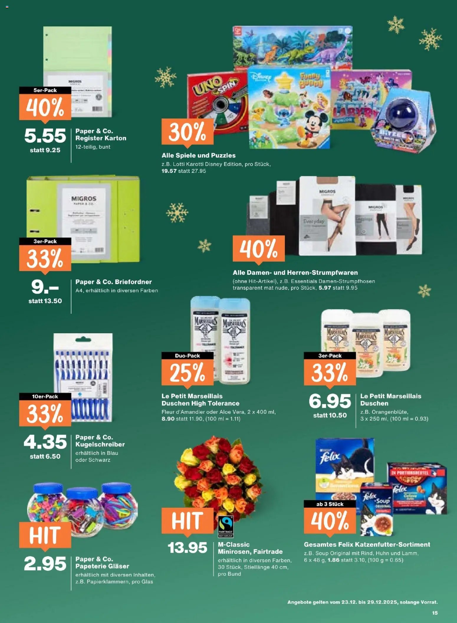 Migros Aktionen (2025-12-23 - 2025-12-29) | 15