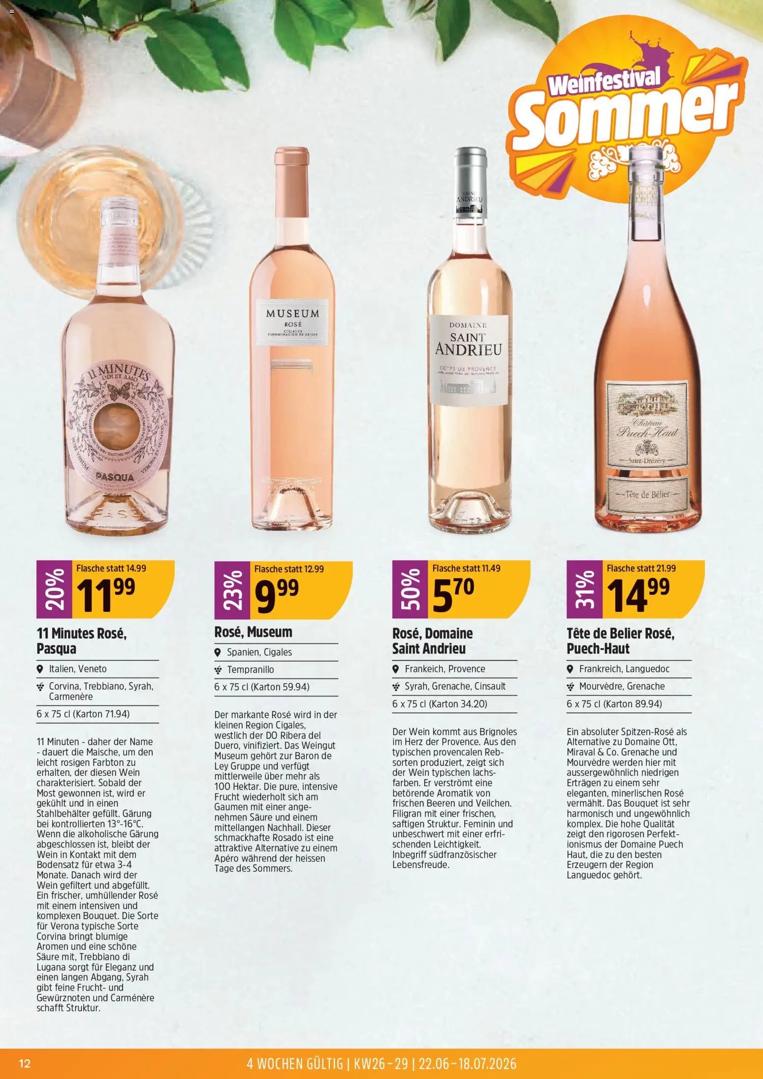 TopCC aktionen Sommer Weinfestival