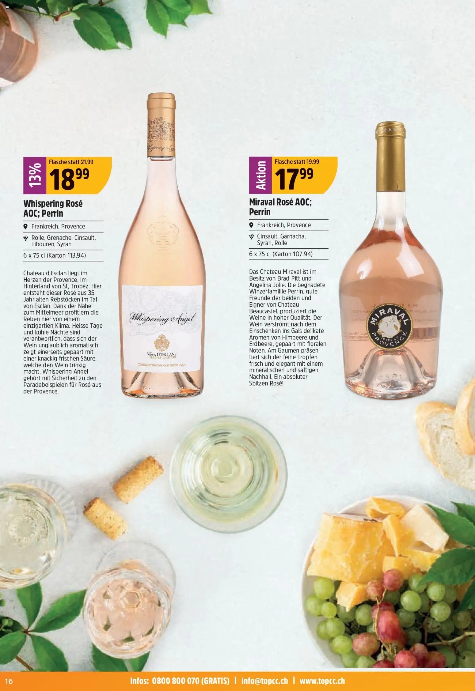 TopCC aktionen Sommer Weinfestival