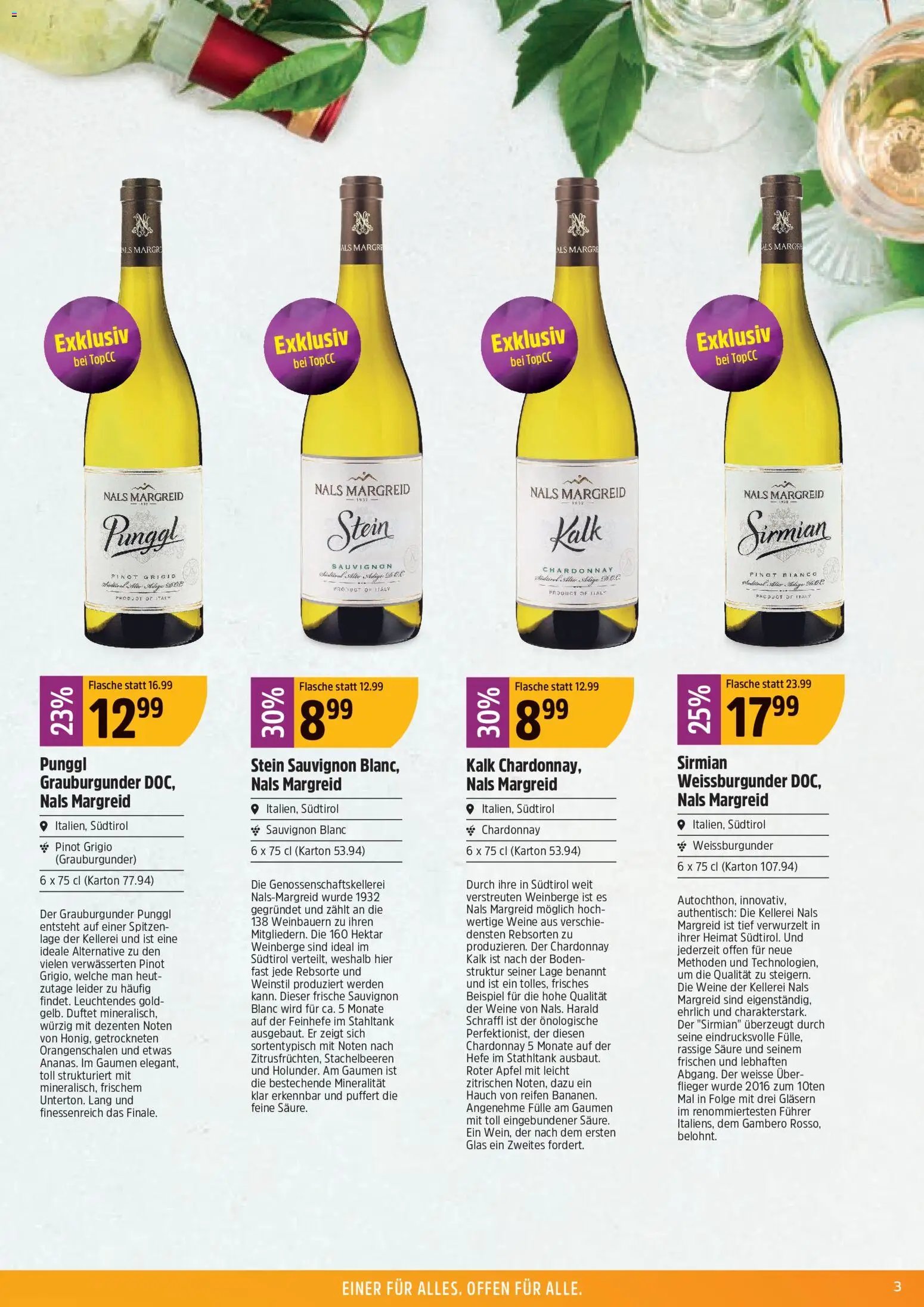TopCC aktionen Sommer Weinfestival