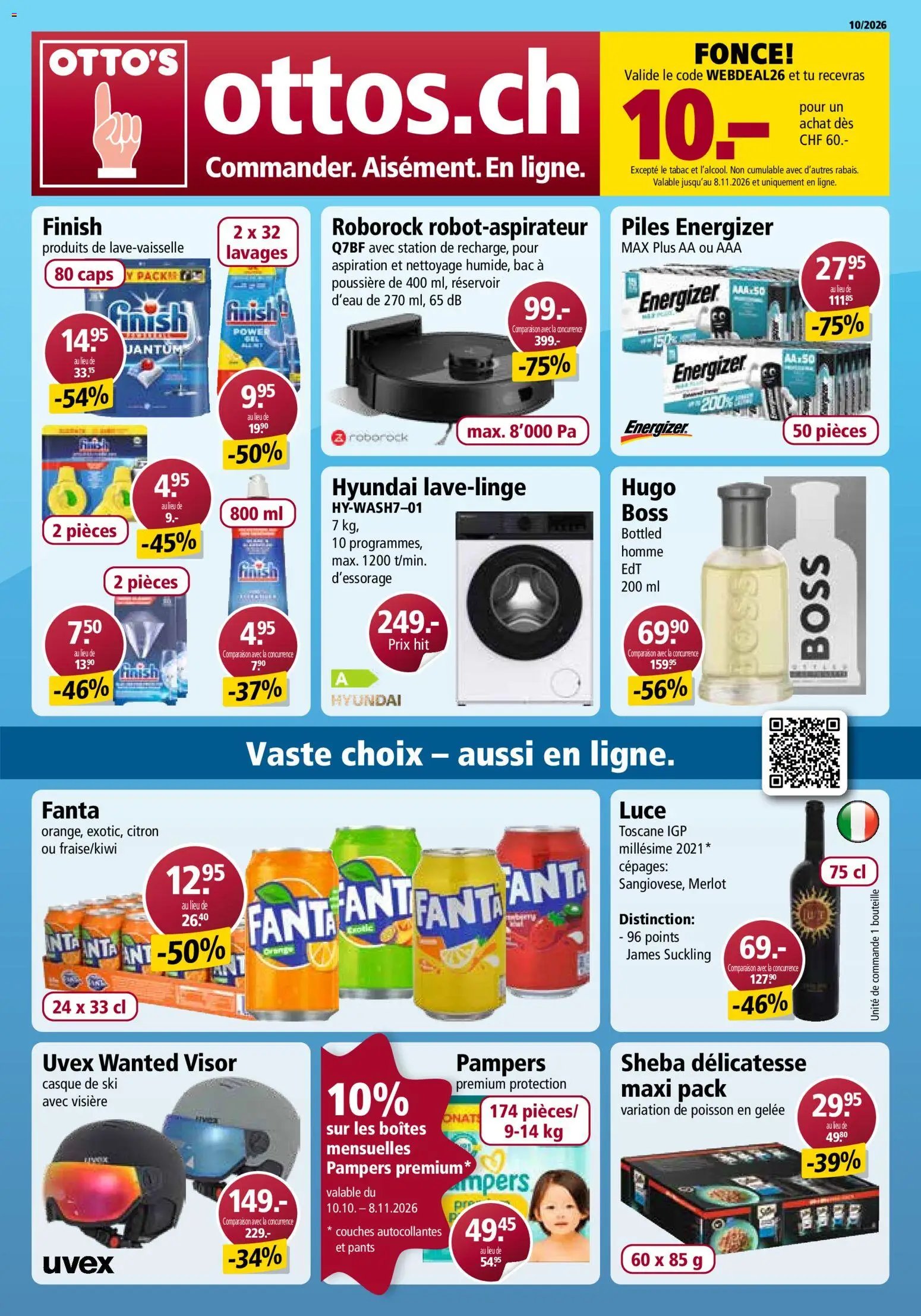 Otto's aktionen Online FR