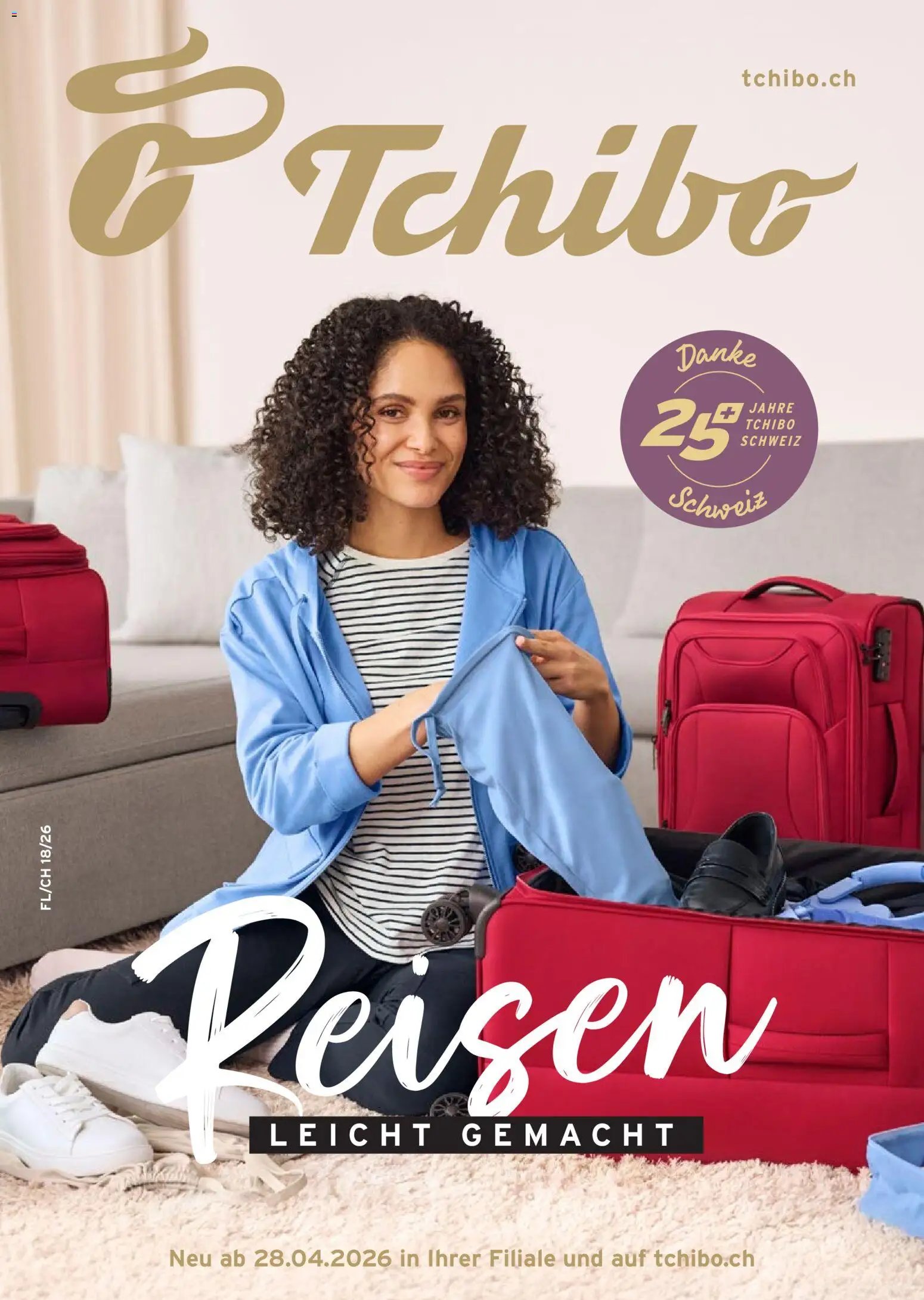 Tchibo aktionen Reisen leicht gemacht (2026-04-28 - 2026-05-11)