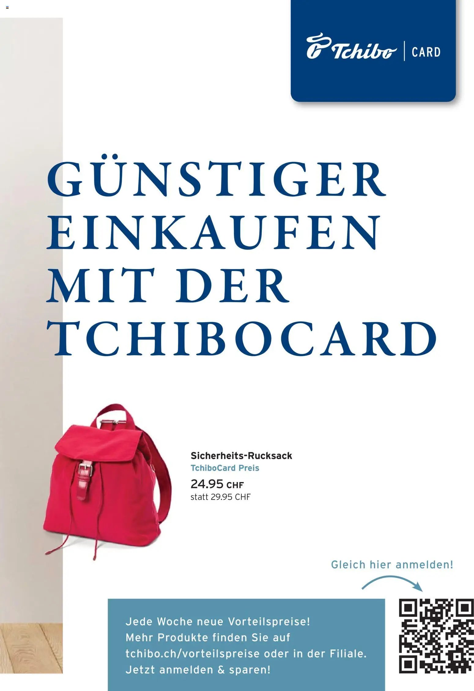 Tchibo aktionen Reisen leicht gemacht (2026-04-28 - 2026-05-11)