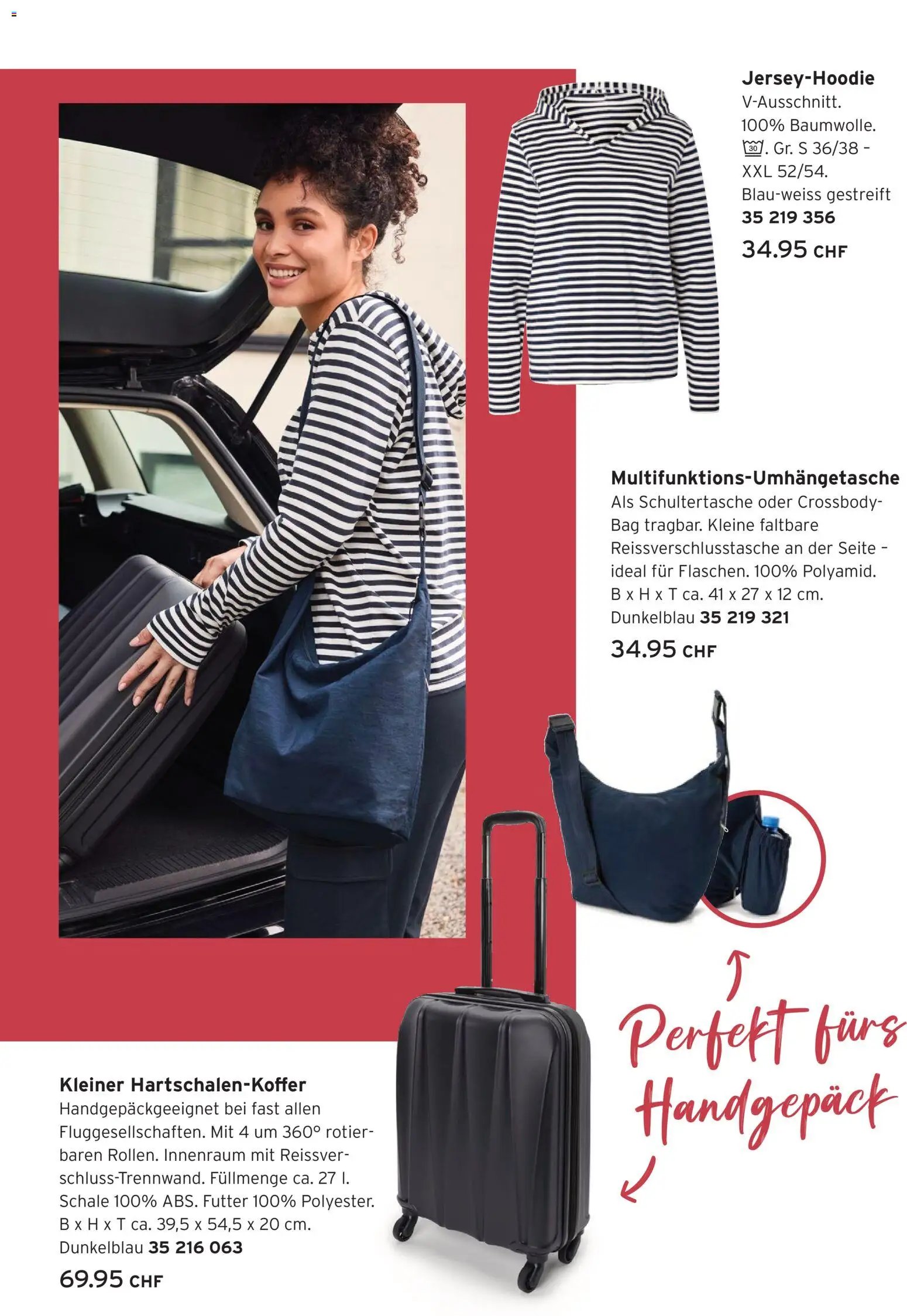 Tchibo aktionen Reisen leicht gemacht (2026-04-28 - 2026-05-11)