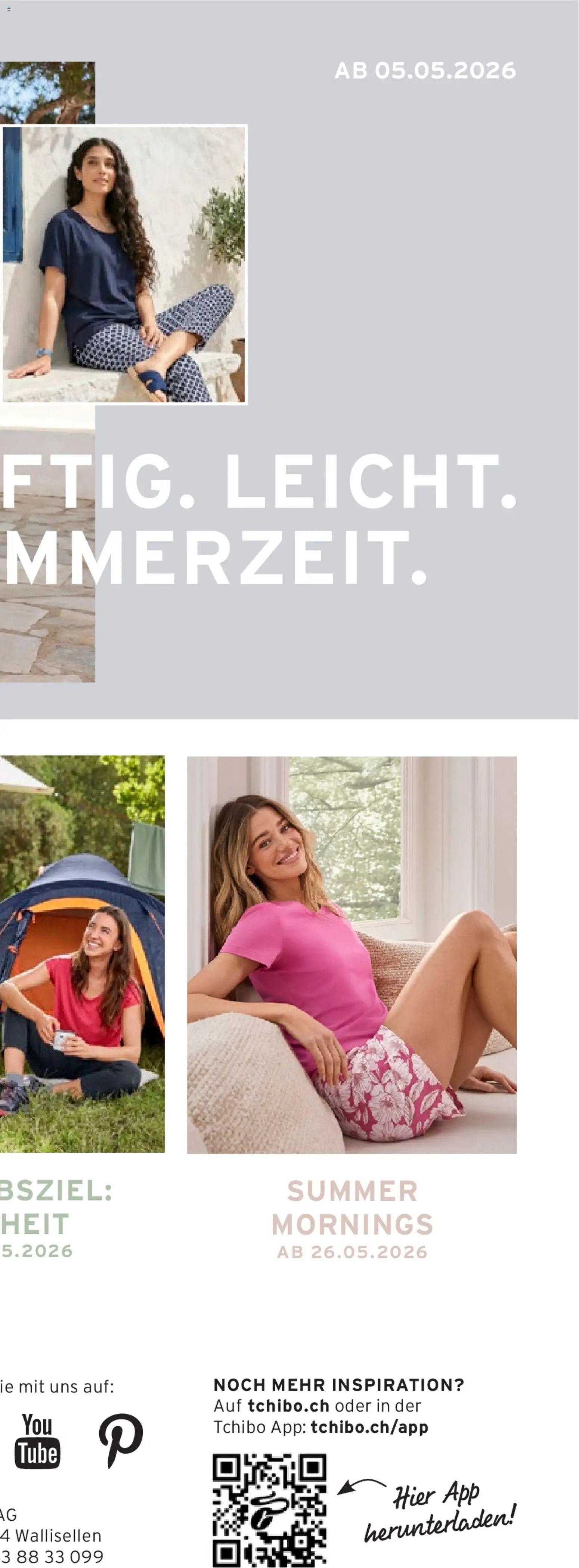 Tchibo aktionen Reisen leicht gemacht (2026-04-28 - 2026-05-11)