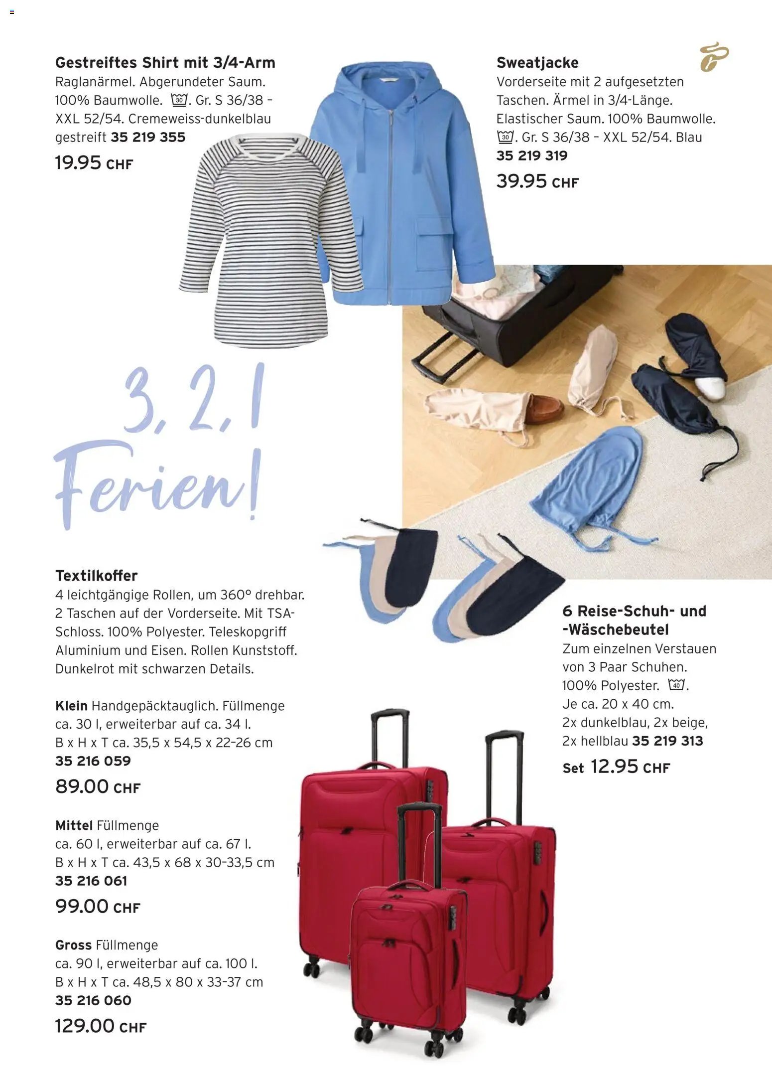 Tchibo aktionen Reisen leicht gemacht (2026-04-28 - 2026-05-11)