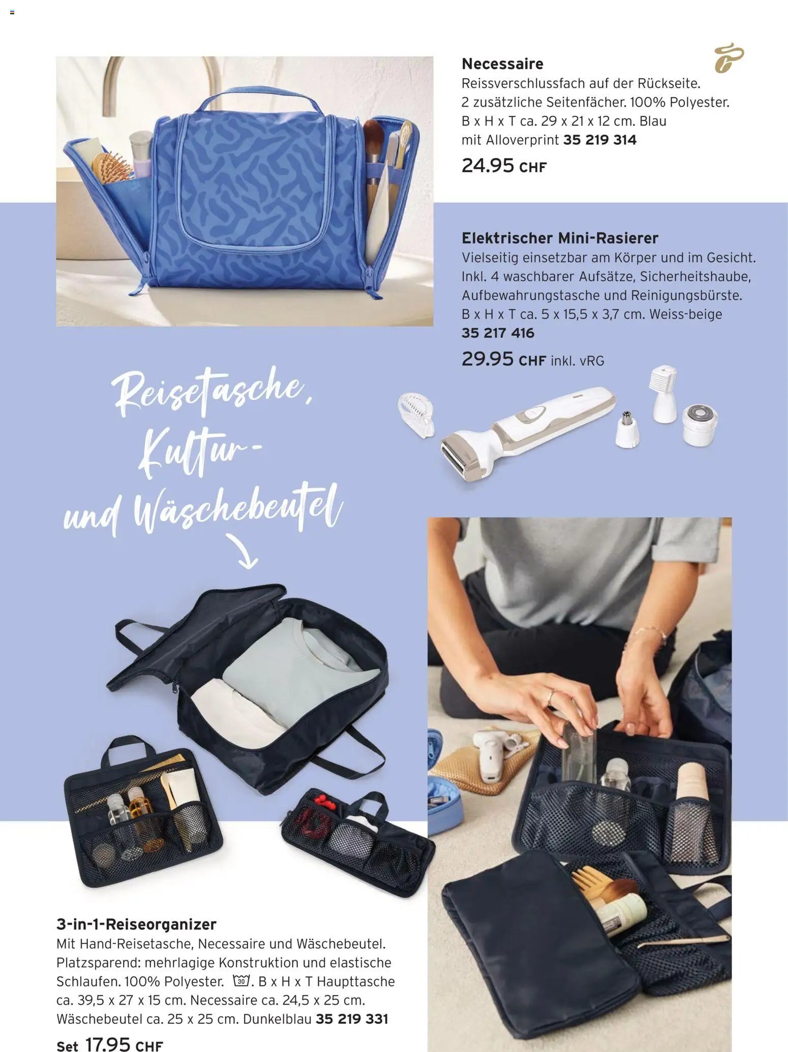 Tchibo aktionen Reisen leicht gemacht (2026-04-28 - 2026-05-11)