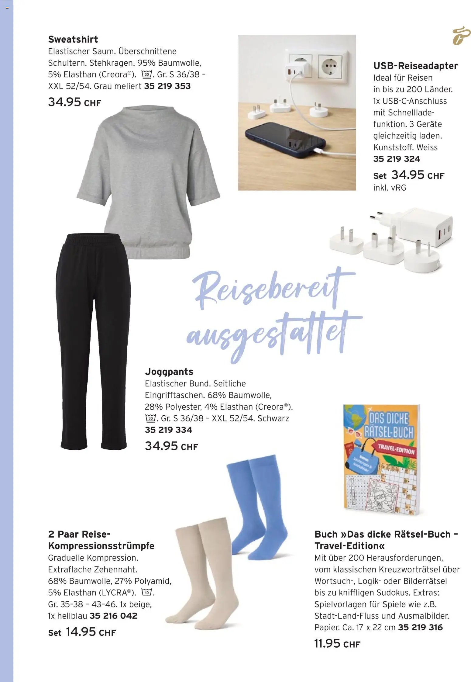 Tchibo aktionen Reisen leicht gemacht (2026-04-28 - 2026-05-11)