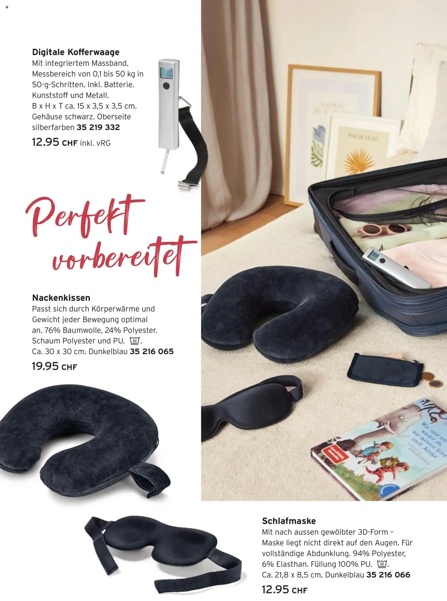 Tchibo aktionen Reisen leicht gemacht (2026-04-28 - 2026-05-11)