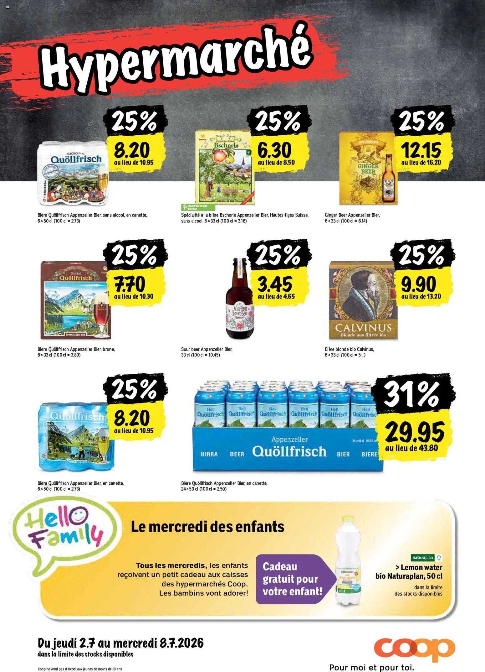 Coop aktionen FR