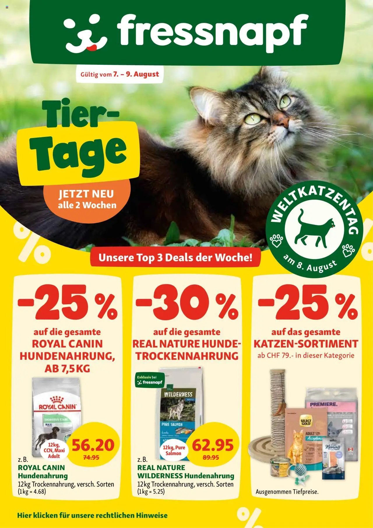 Fressnapf Aktionen (2025-08-07 - 2025-08-09) | 1