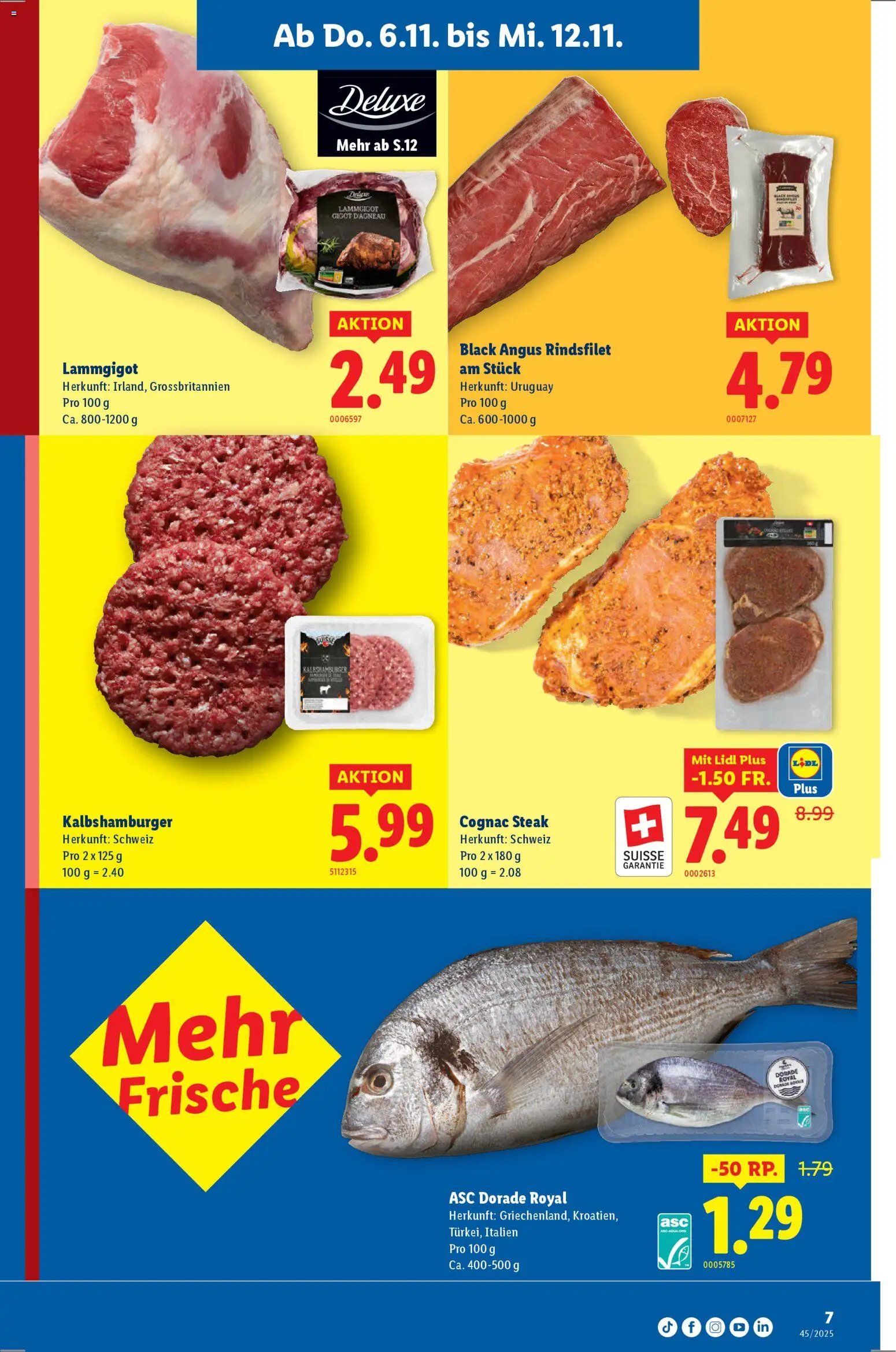 Lidl Aktionen (2025-11-06 - 2025-11-12)