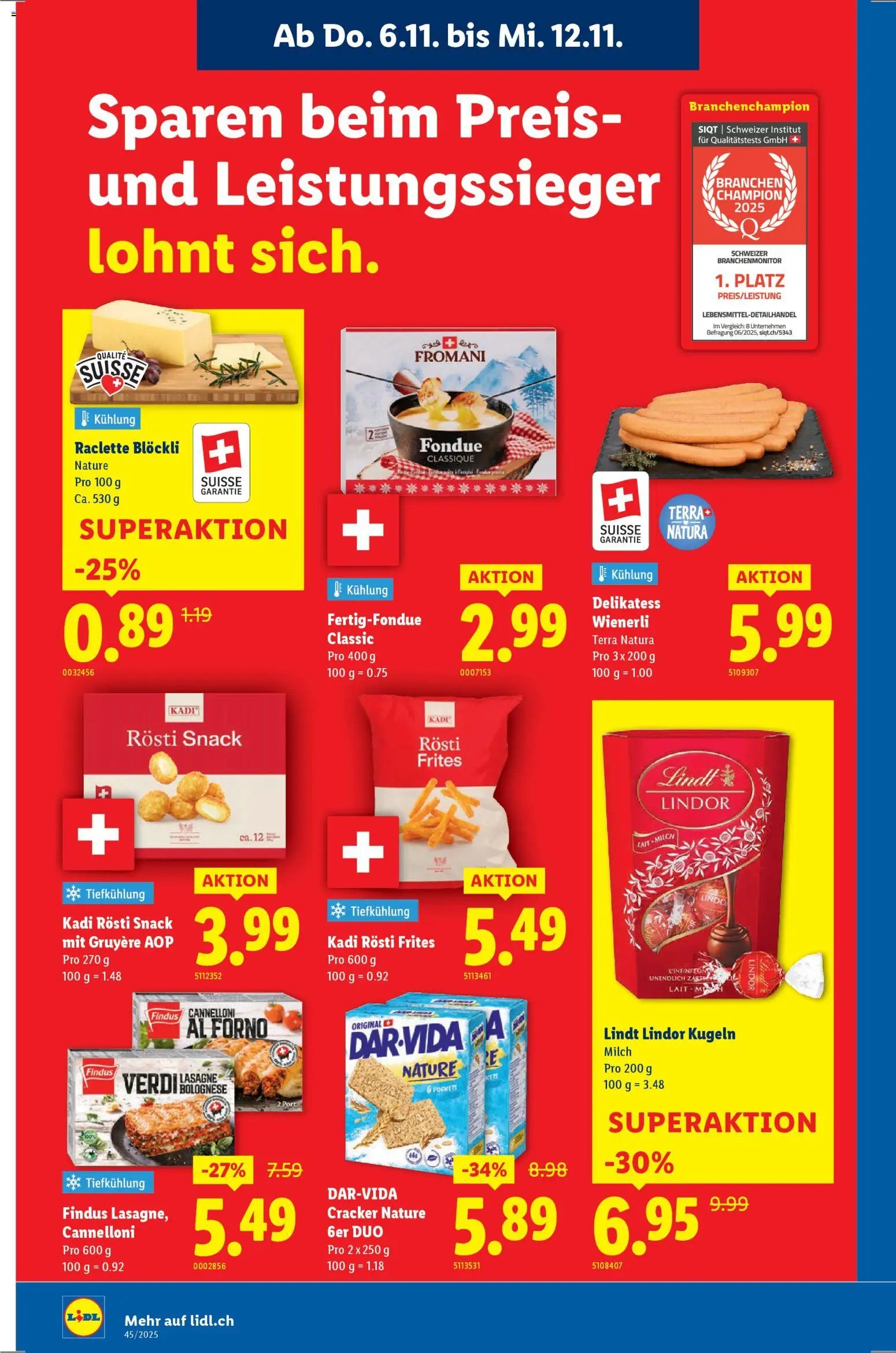 Lidl Aktionen (2025-11-06 - 2025-11-12)