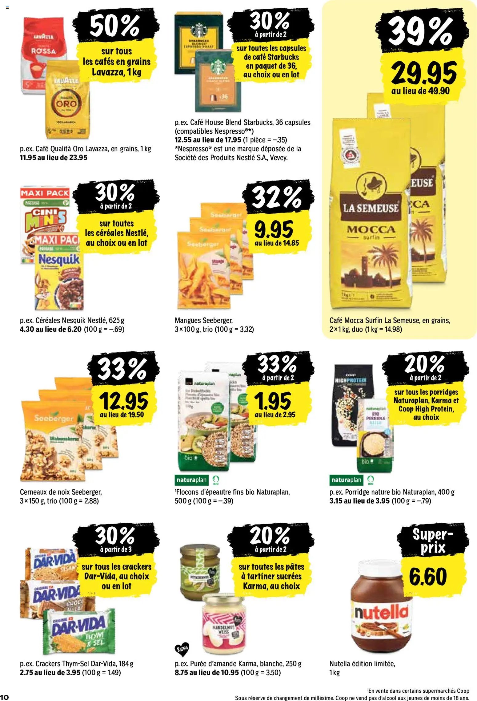 Coop aktionen FR