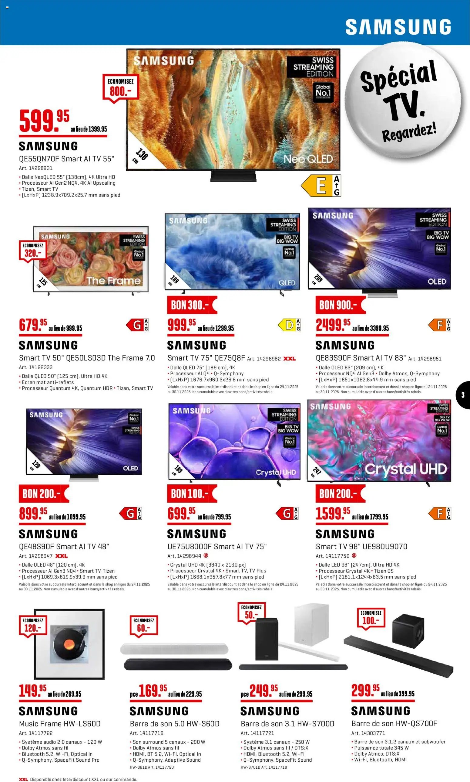 Interdiscount Aktionen FR (2025-11-24 - 2025-11-30) | 3