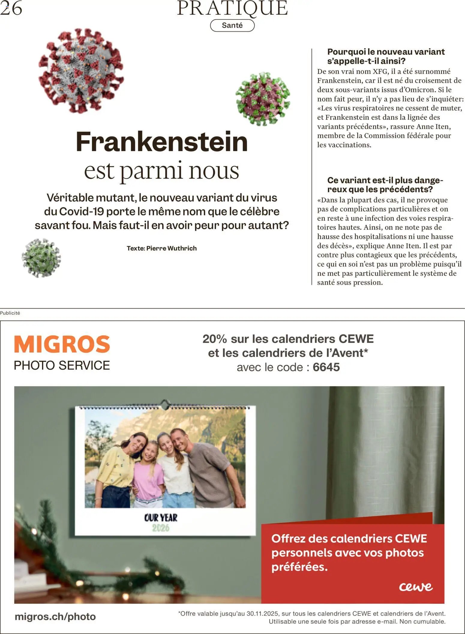 Migros Magazin FR (2025-11-03 - 2025-11-10)