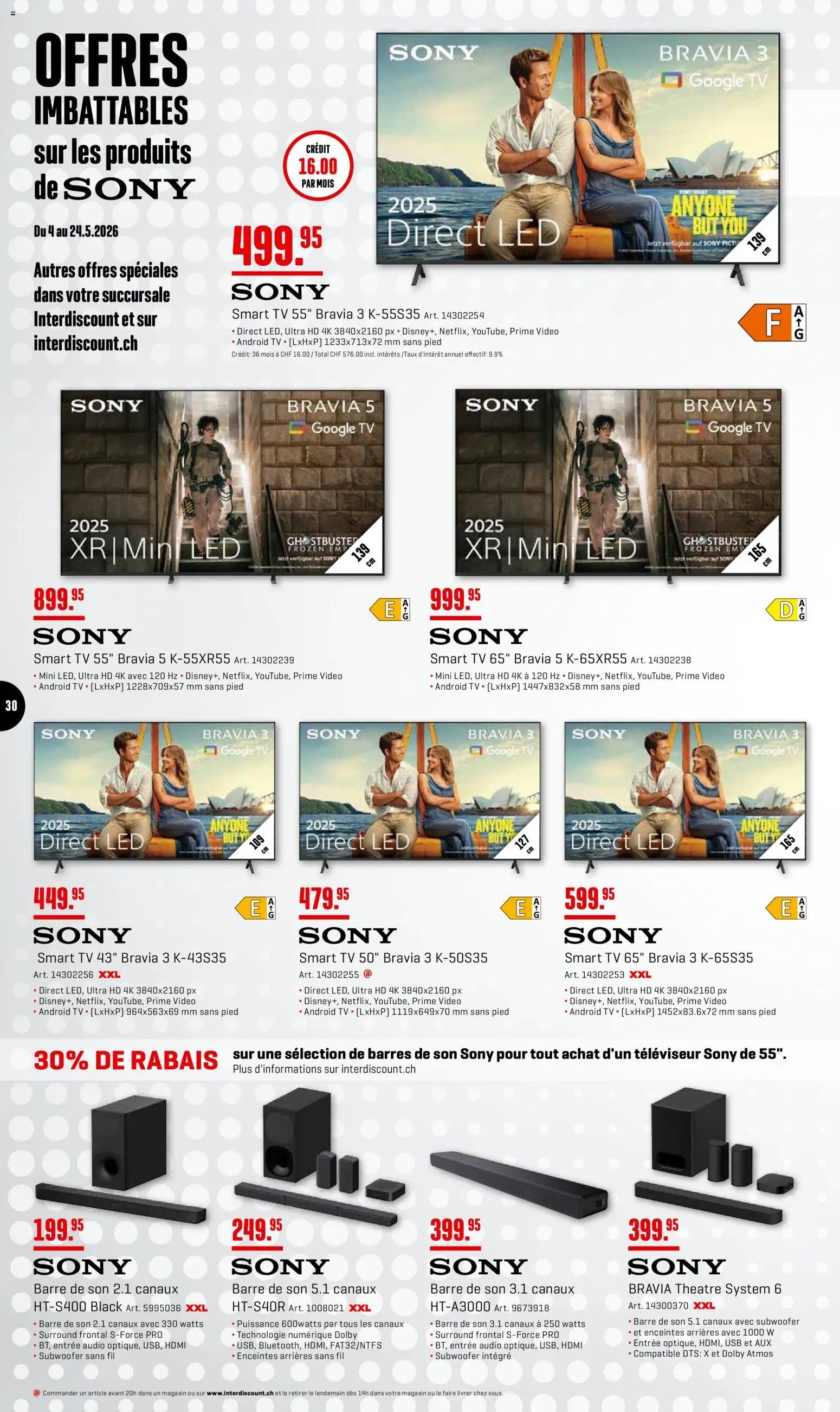 Interdiscount aktionen FR (2026-05-04 - 2026-05-24) | 30