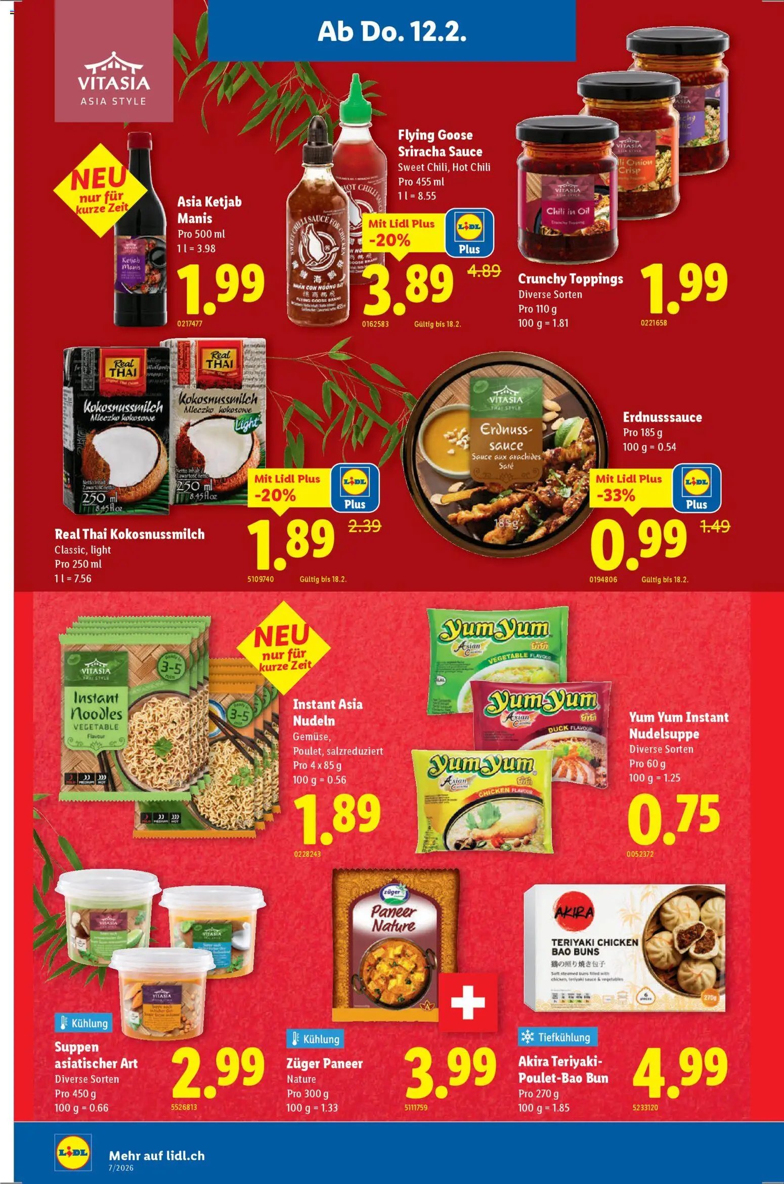 Lidl Aktionen (2026-02-12 - 2026-02-18)