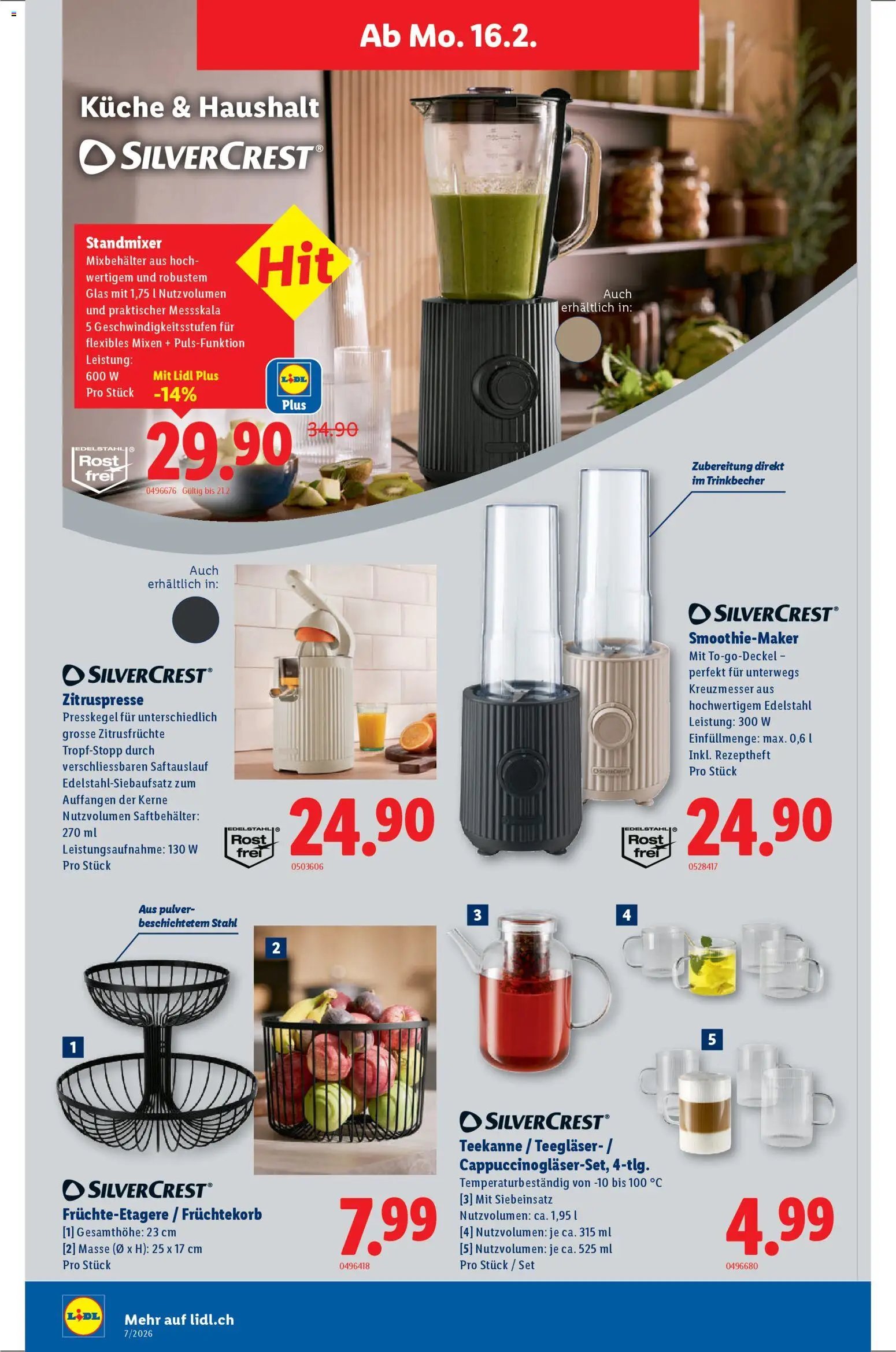 Lidl Aktionen (2026-02-12 - 2026-02-18)