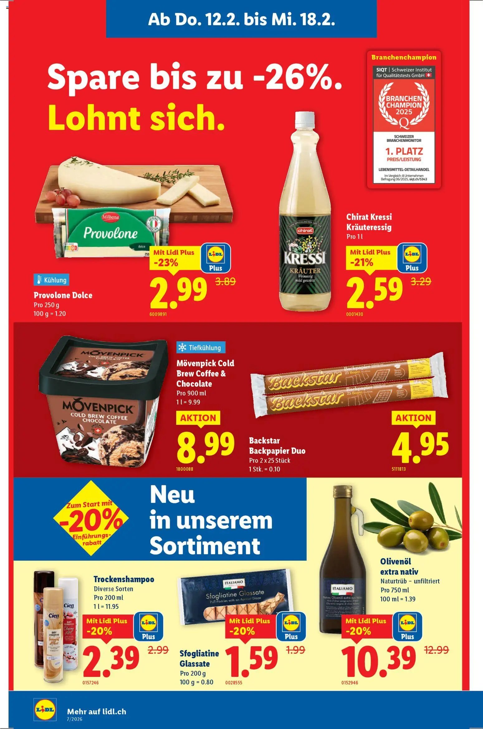 Lidl Aktionen (2026-02-12 - 2026-02-18)