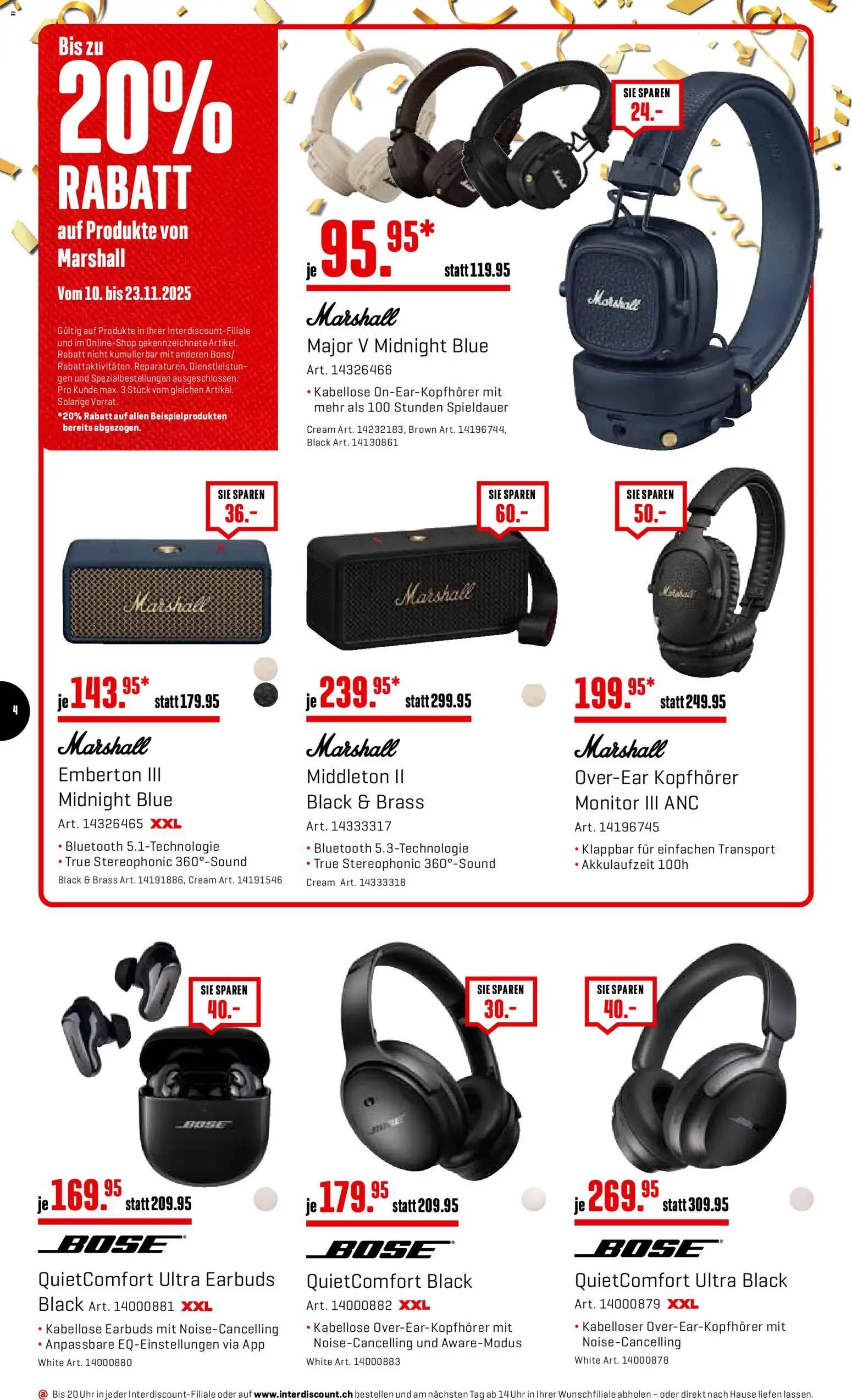 Interdiscount Aktionen (2025-11-10 - 2025-11-23)