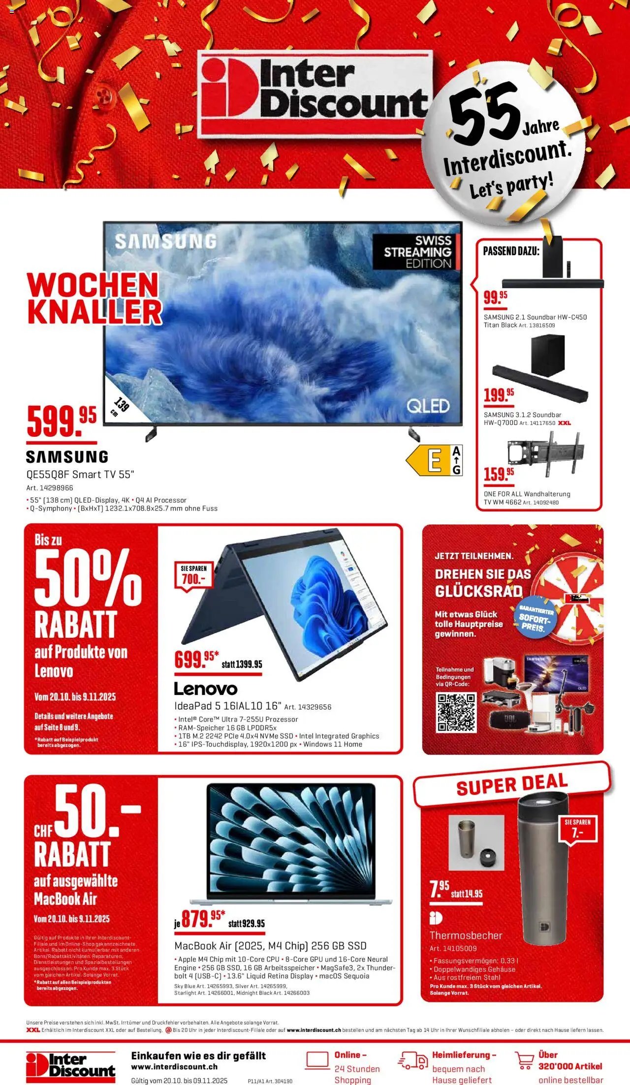 Interdiscount Aktionen (2025-10-20 - 2025-11-09) | 1